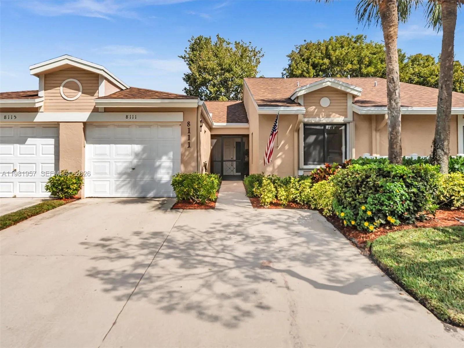 Foto de propiedad en 8111 Songbird Terrace B, Boca Raton, FL 33496 Boca Raton con MLS# 
