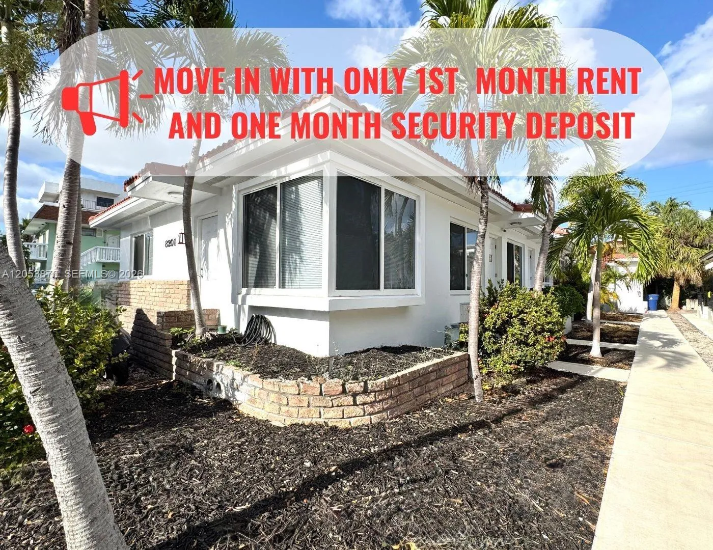 En Renta 8201 Abbott Avenue 1, Miami Beach, FL 33141, Miami Beach, FL 33141
