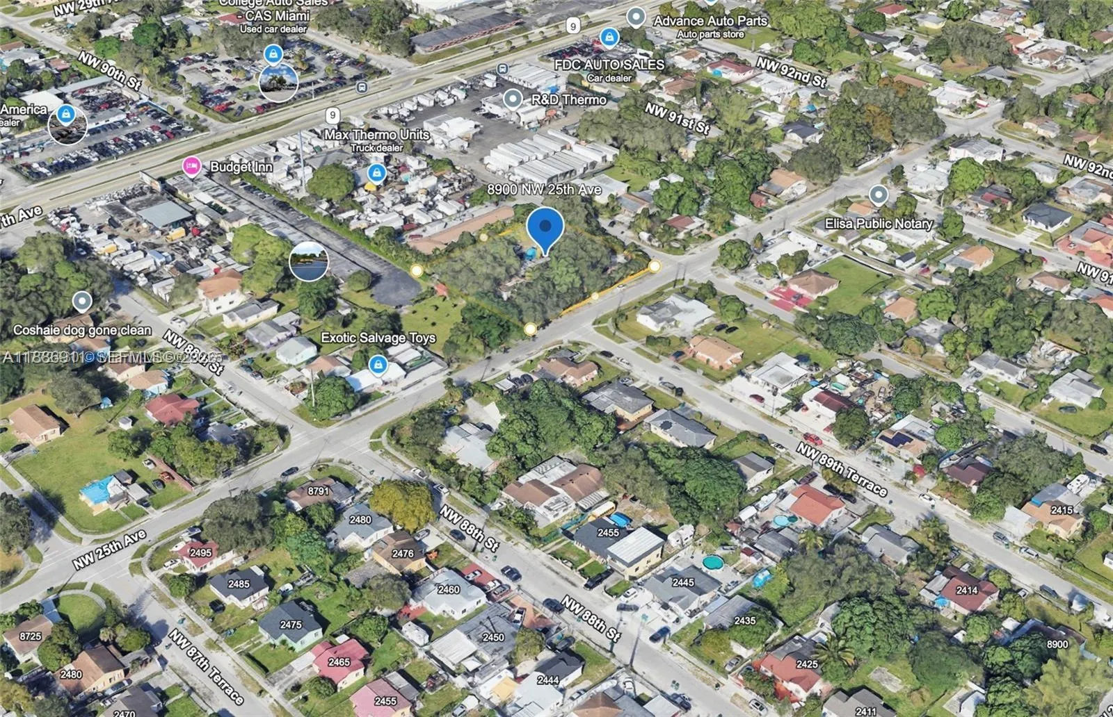 En Venta 8900 NW 25th Avenue, Miami, FL 33147, Miami, FL 33147