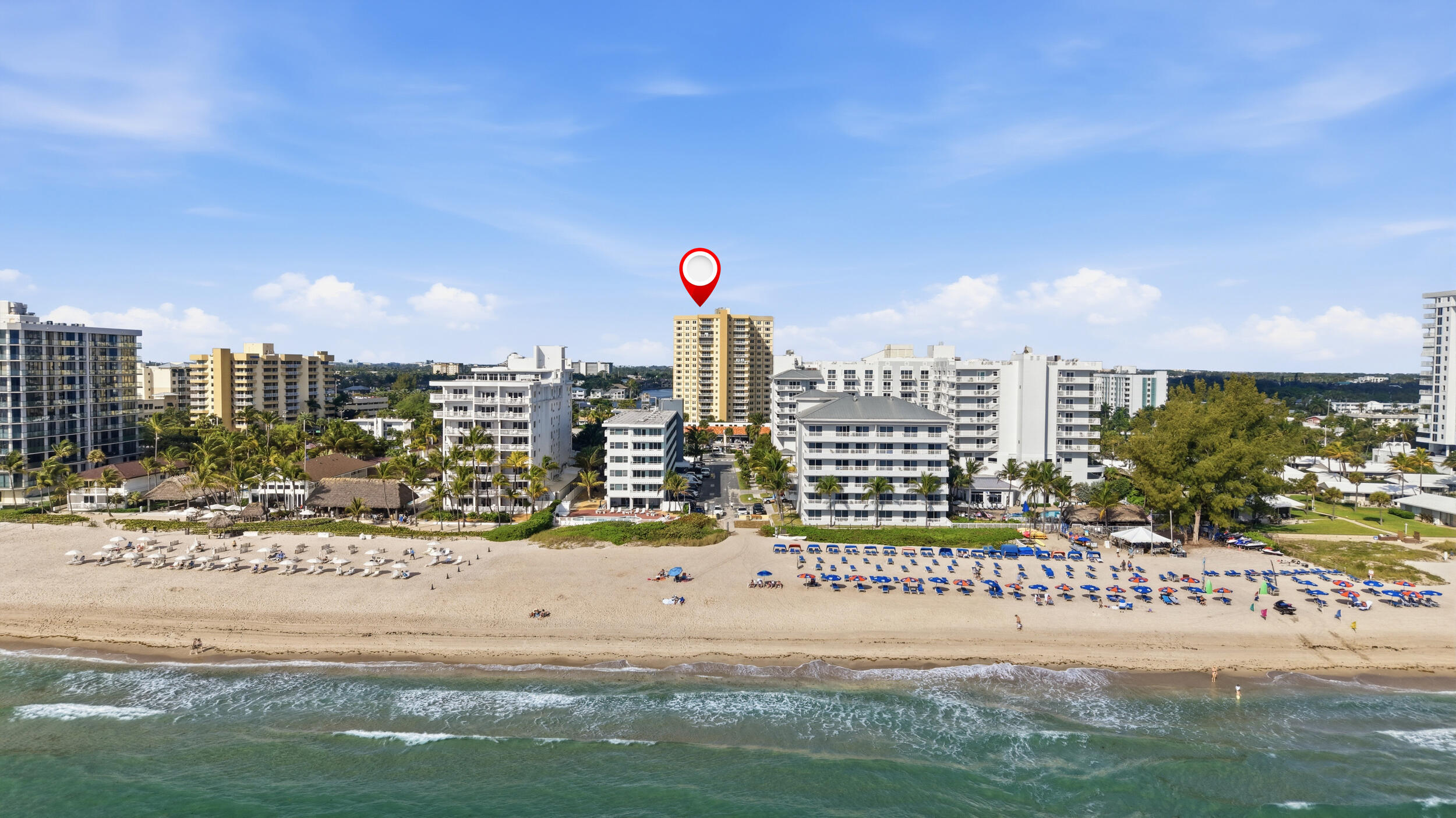 Foto de propiedad en 1200 Hibiscus Avenue 1101, Pompano Beach, FL 33062 Pompano Beach con MLS# 