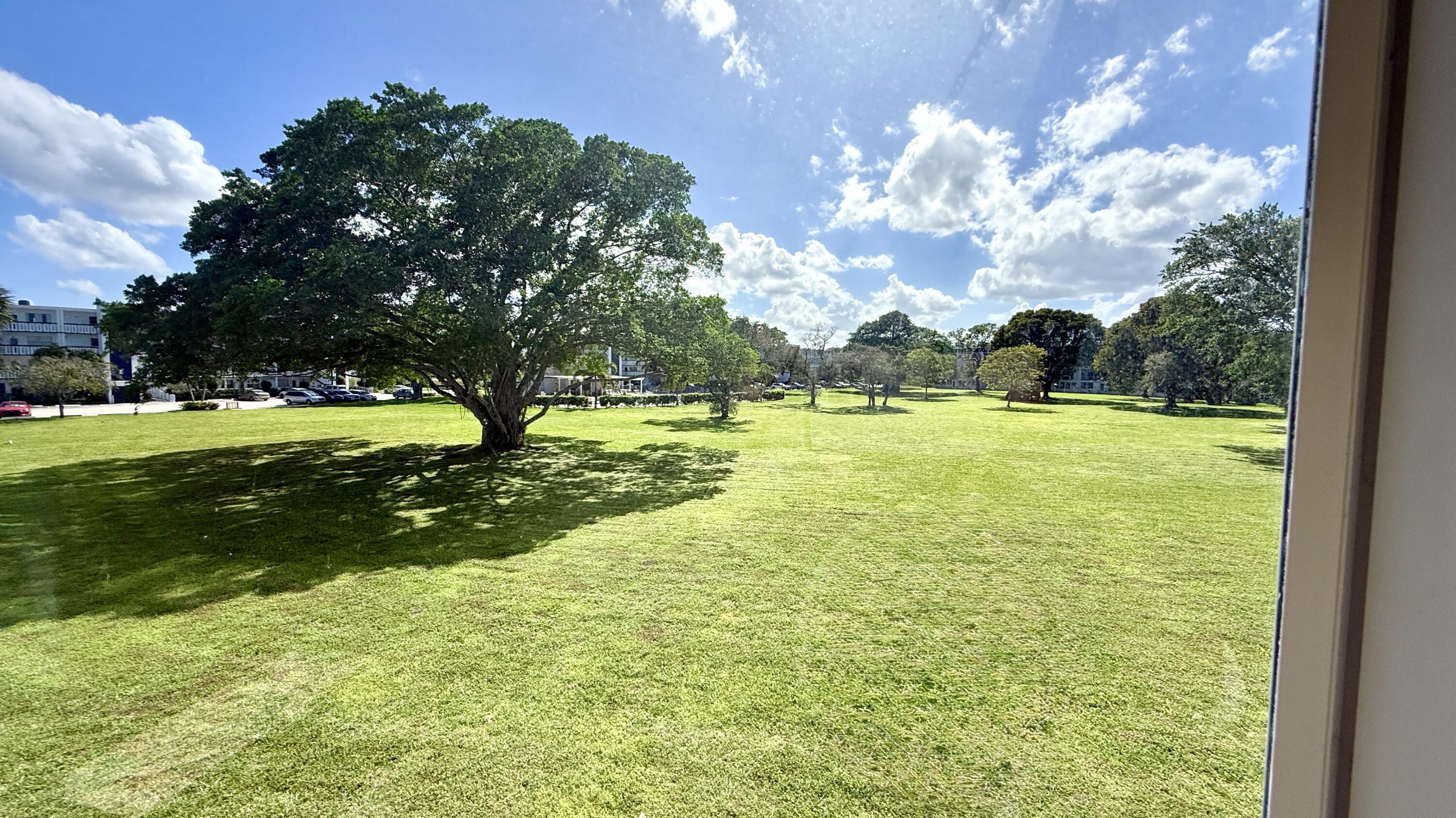 Enclosed Patio View