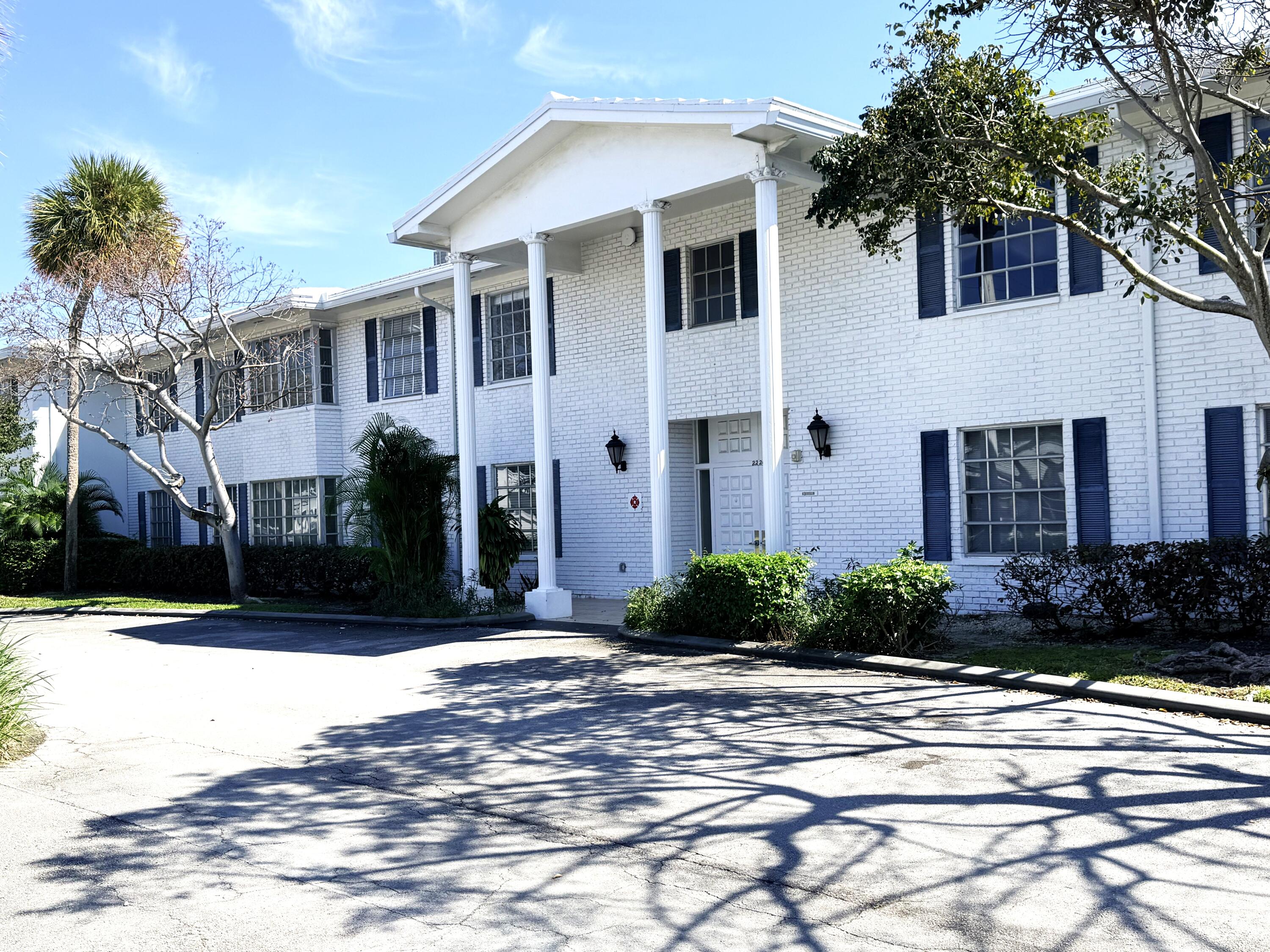 Front of building