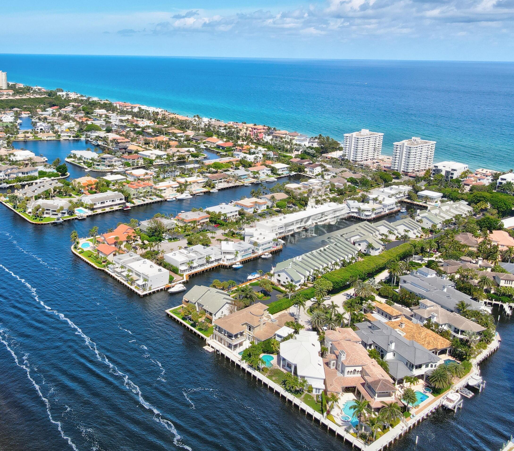 Foto de propiedad en 1127 Boca Cove Lane, Highland Beach, FL 33487 Highland Beach con MLS# 