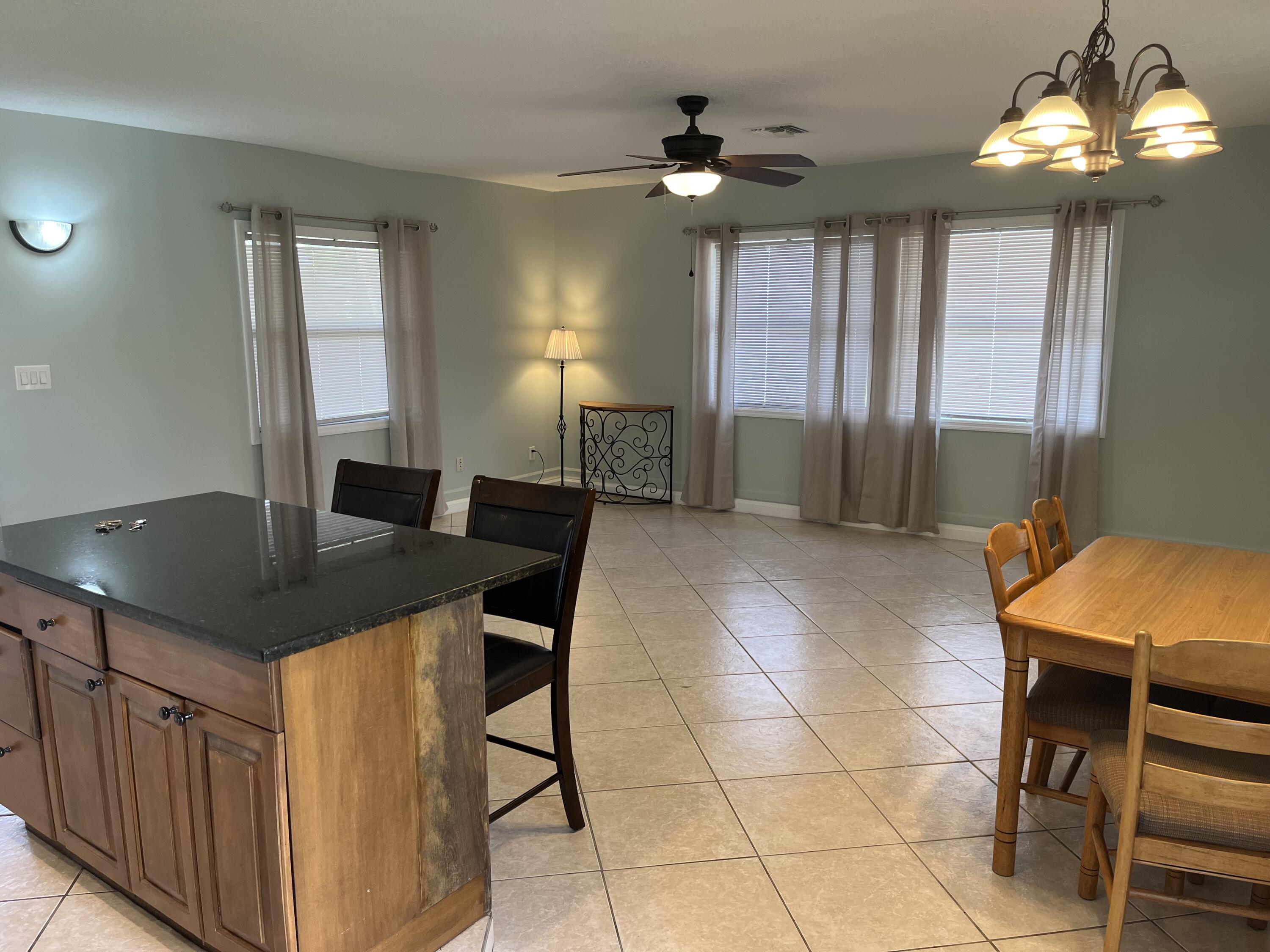 Main living area overview