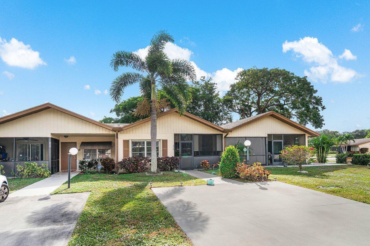 Foto de propiedad en 5814 Doris Court, Delray Beach, FL 33484 Delray Beach con MLS# 