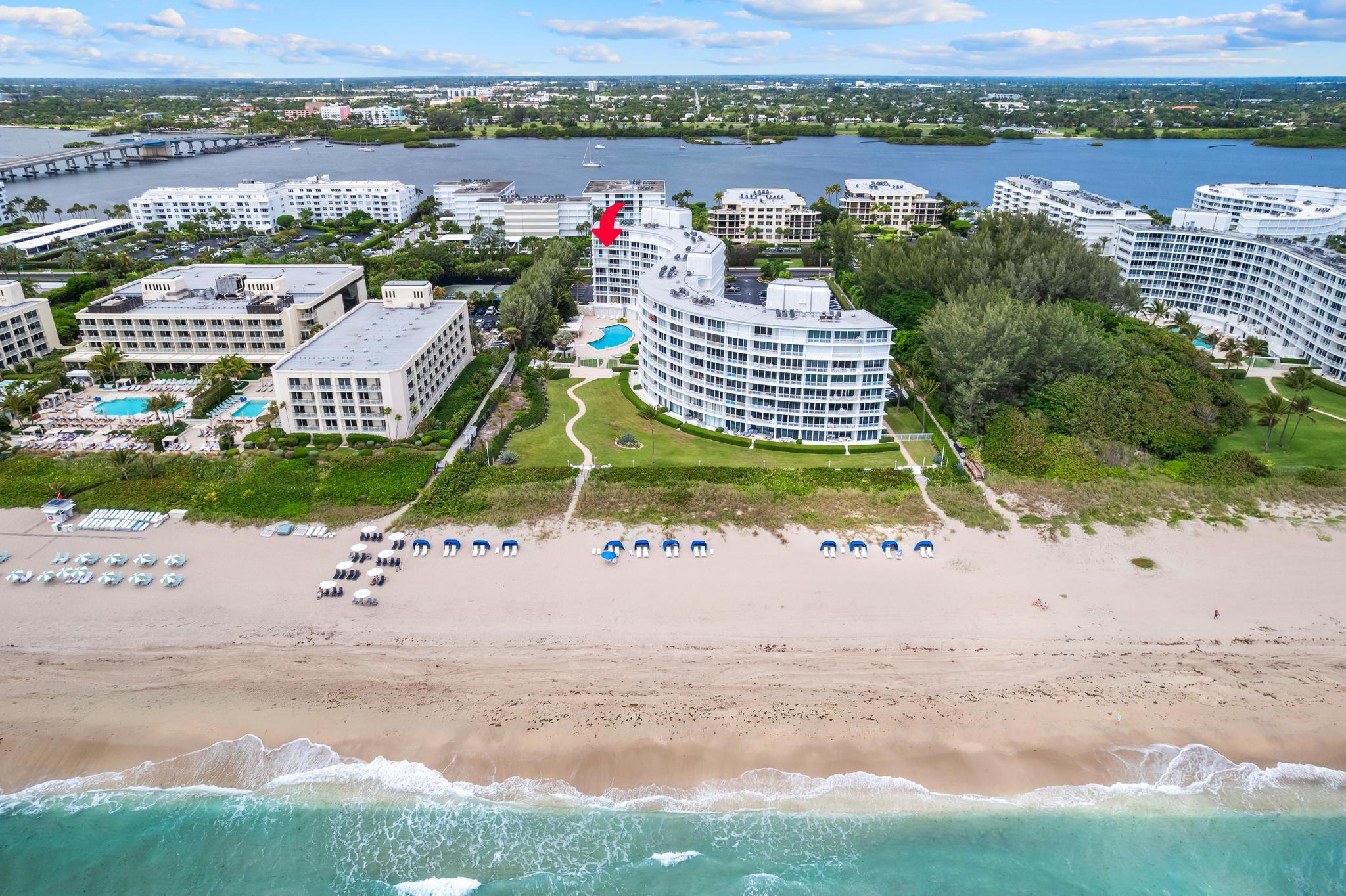 Foto de propiedad en 2780 S Ocean Boulevard 612, Palm Beach, FL 33480 Palm Beach con MLS# 