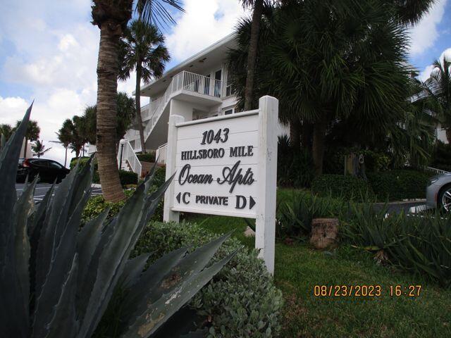 Foto de propiedad en 1043 Hillsboro Mile Hillsboro Mile 19c, Hillsboro Beach, FL 33062 Hillsboro Beach con MLS# 