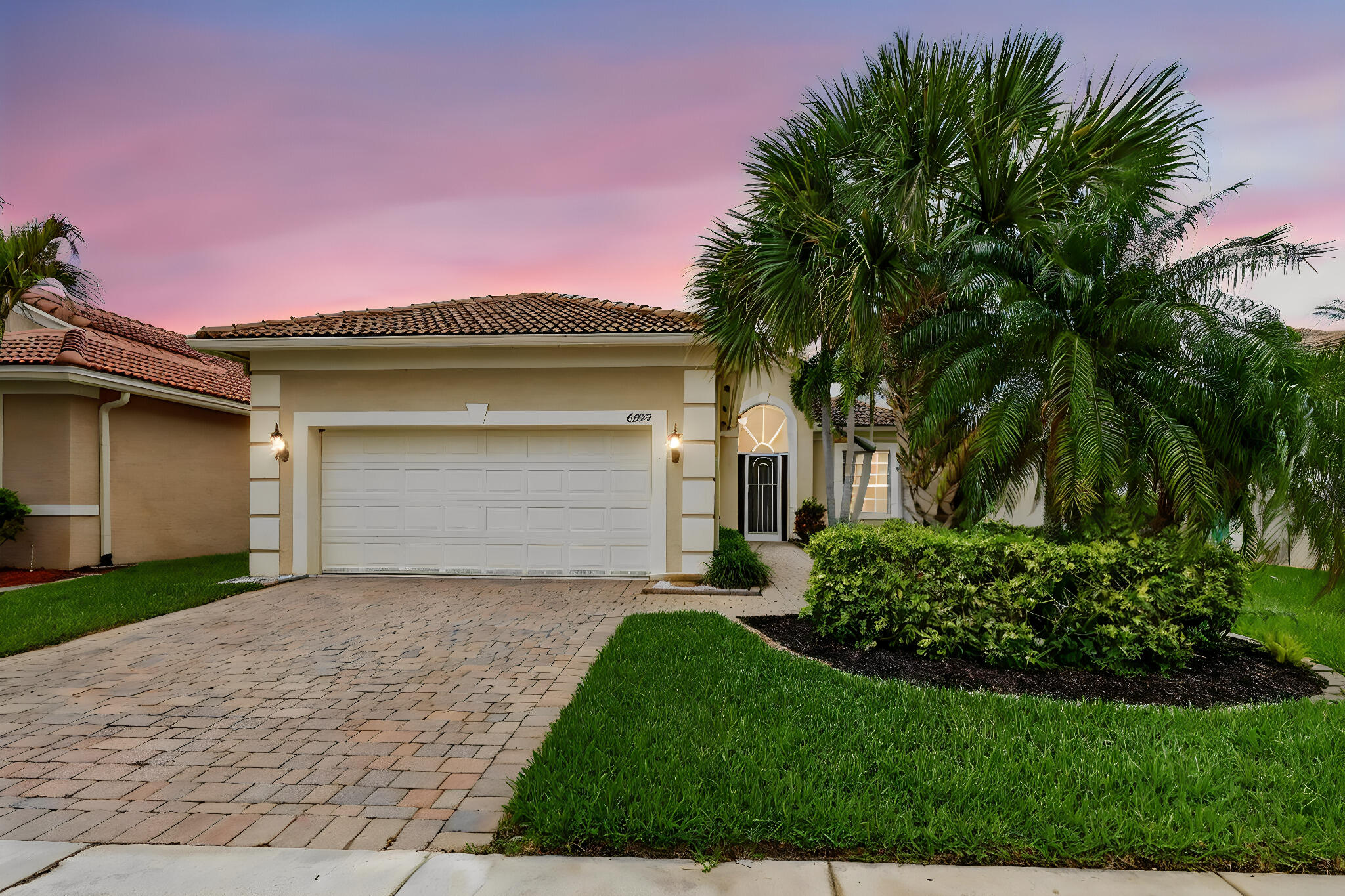 front/driveway