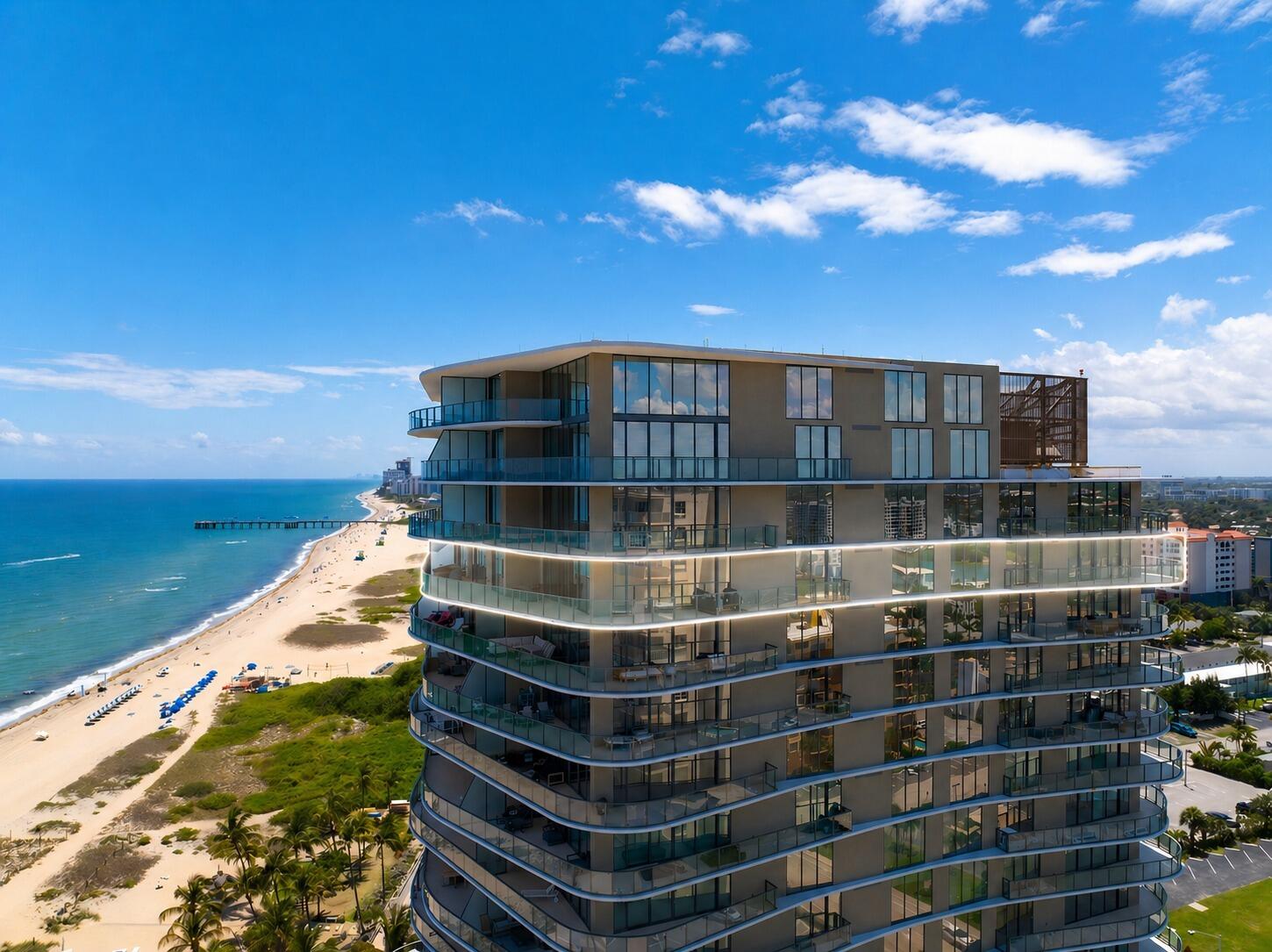 Foto de propiedad en 730 N Ocean Boulevard 1701-1703, Pompano Beach, FL 33062 Pompano Beach con MLS# 
