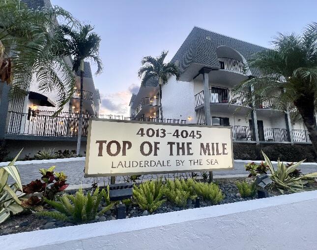 Foto de propiedad en 4013 N Ocean Drive N 109, Lauderdale-By-The-Sea, FL 33308 Lauderdale-By-The-Sea con MLS# 