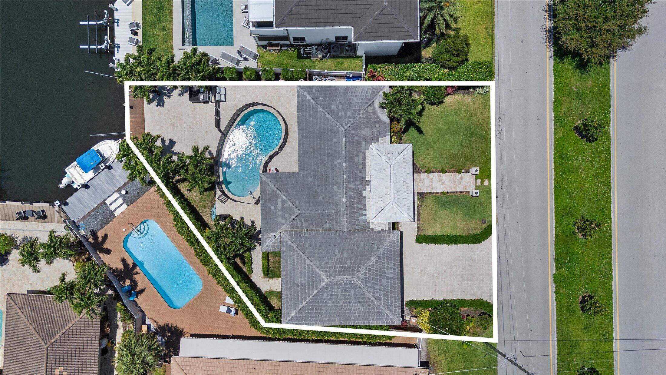 Foto de propiedad en 2948 NE 35th Court, Lighthouse Point, FL 33064 Lighthouse Point con MLS# 