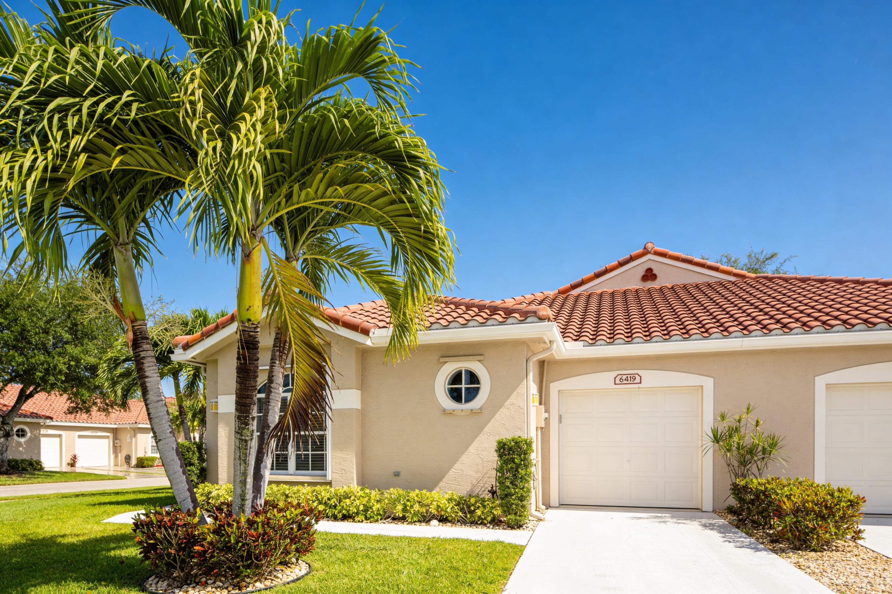 Foto de propiedad en 6419 Long Key Lane, Boynton Beach, FL 33472 Boynton Beach con MLS# 