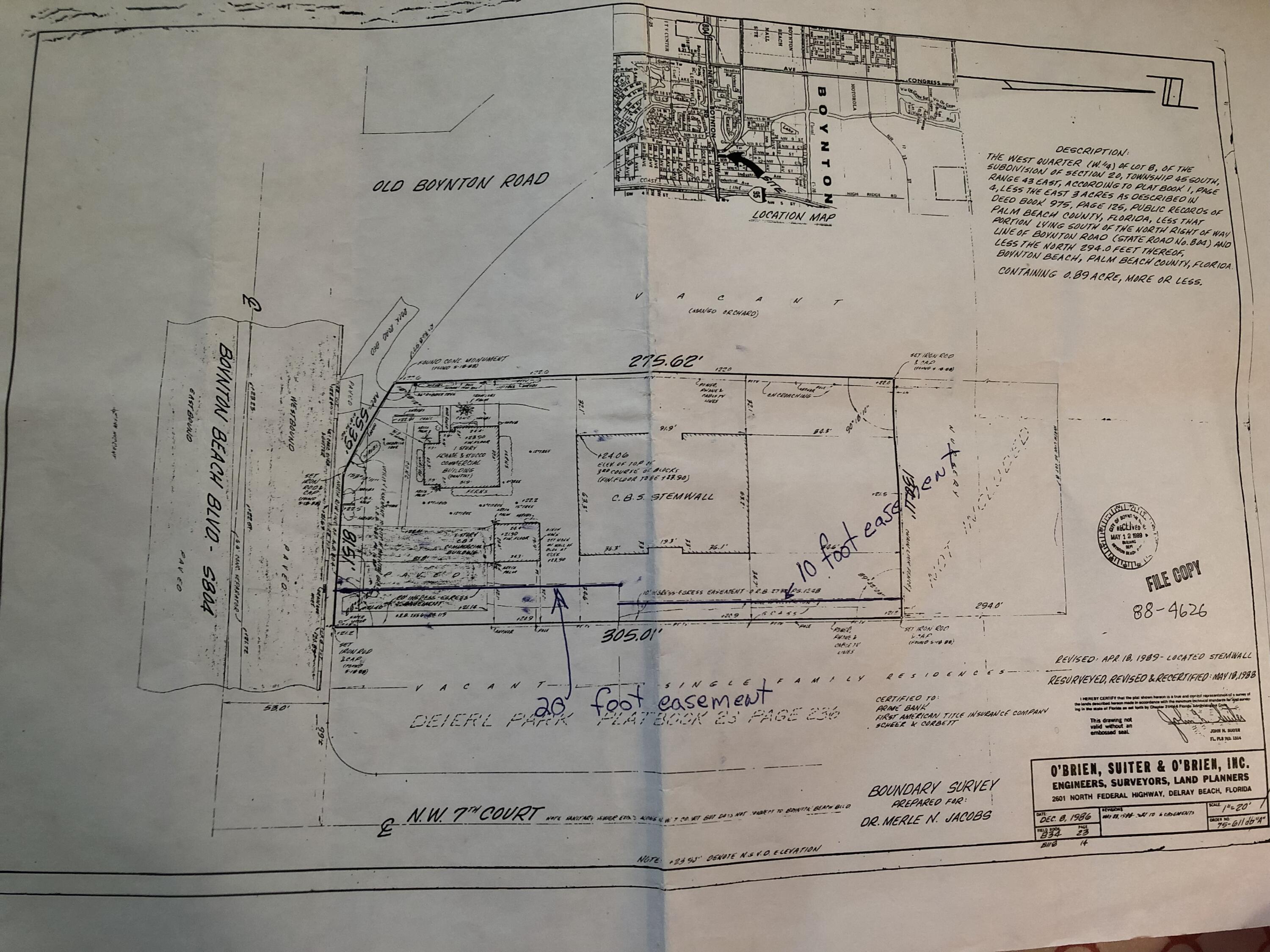 Foto de propiedad en 0000 NW 7th Court, Boynton Beach, FL 33426 Boynton Beach con MLS# 