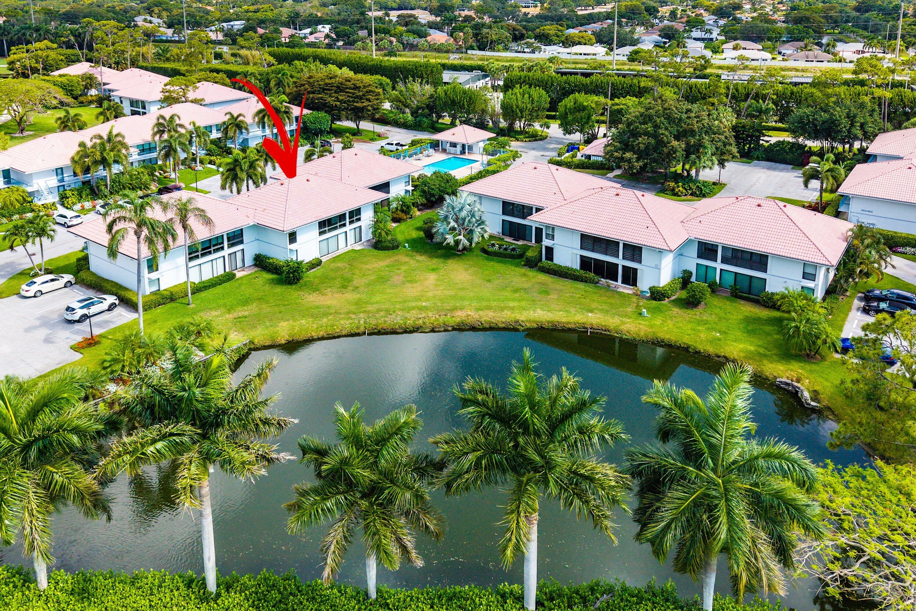 Foto de propiedad en 4080-b Quail Ridge Drive Osprey, Boynton Beach, FL 33436 Boynton Beach con MLS# 