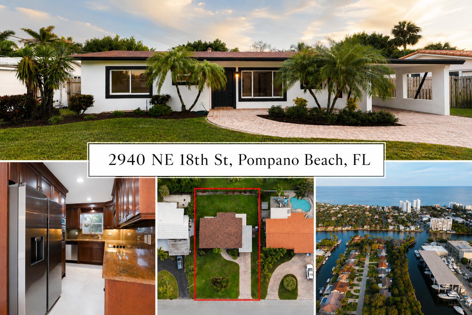 Foto de propiedad en 2940 NE 18th Street, Pompano Beach, FL 33062 Pompano Beach con MLS# 