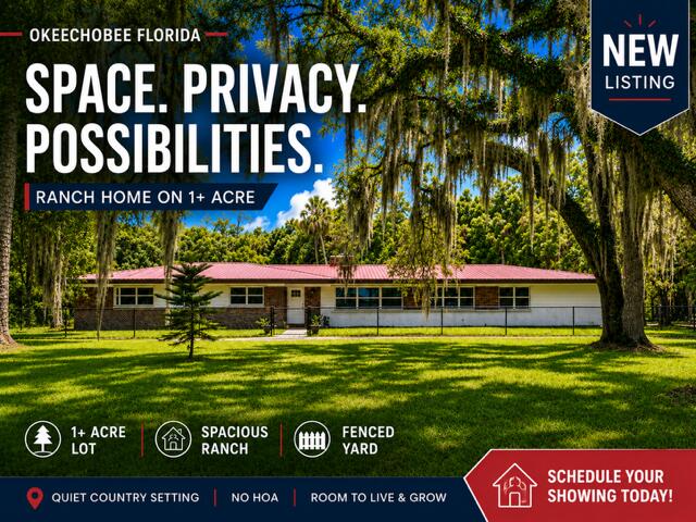 Vendido 409 SW 15th Street, Okeechobee, FL 34974, Okeechobee, FL 34974