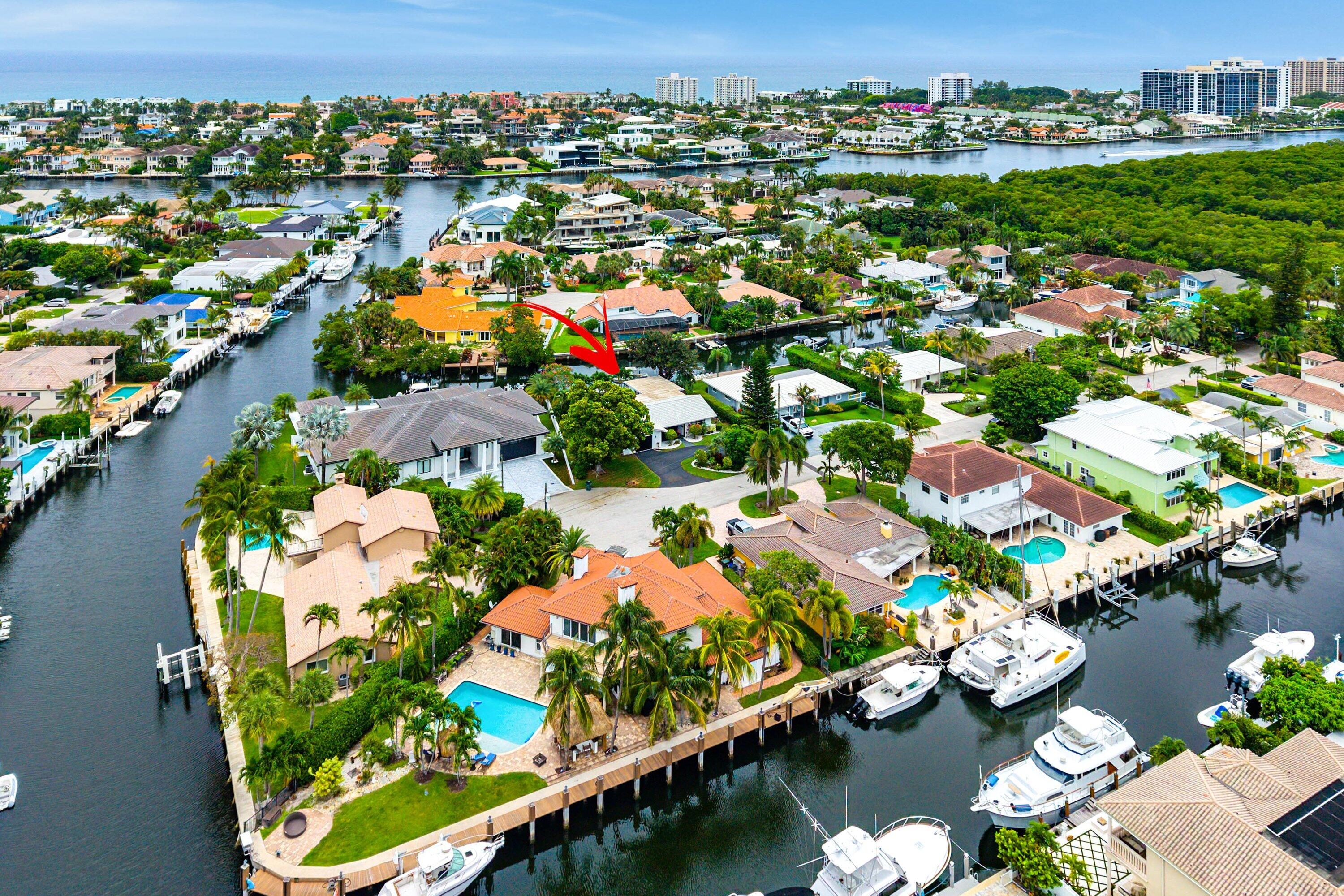 Foto de propiedad en 5660 Nassau Drive, Boca Raton, FL 33487 Boca Raton con MLS# 