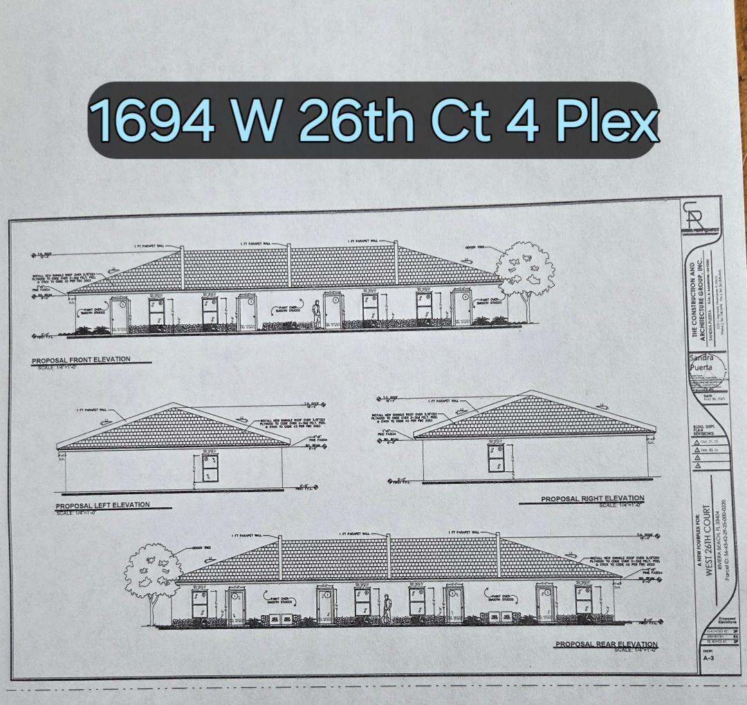 Foto de propiedad en 1694 W 26th Court, Riviera Beach, FL 33404 Riviera Beach con MLS# 