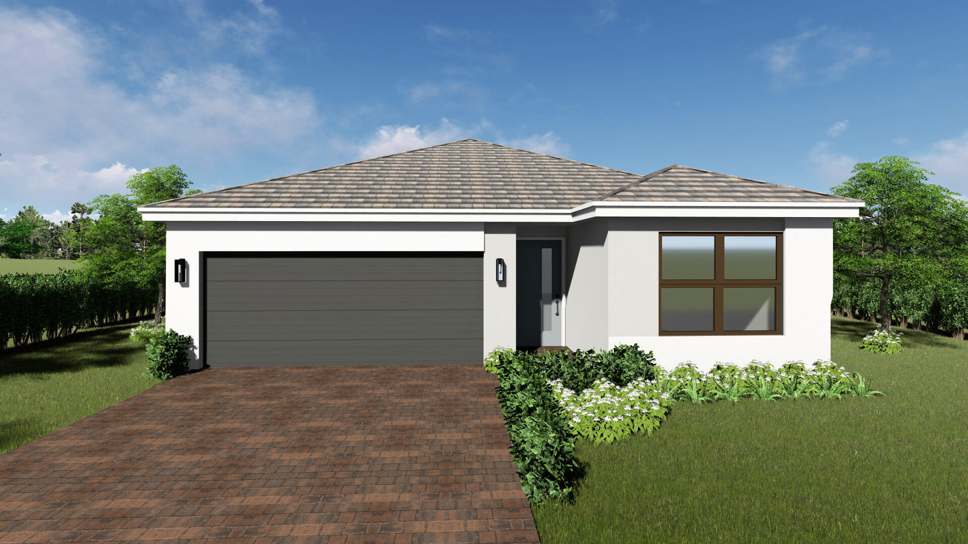 Rendering of front