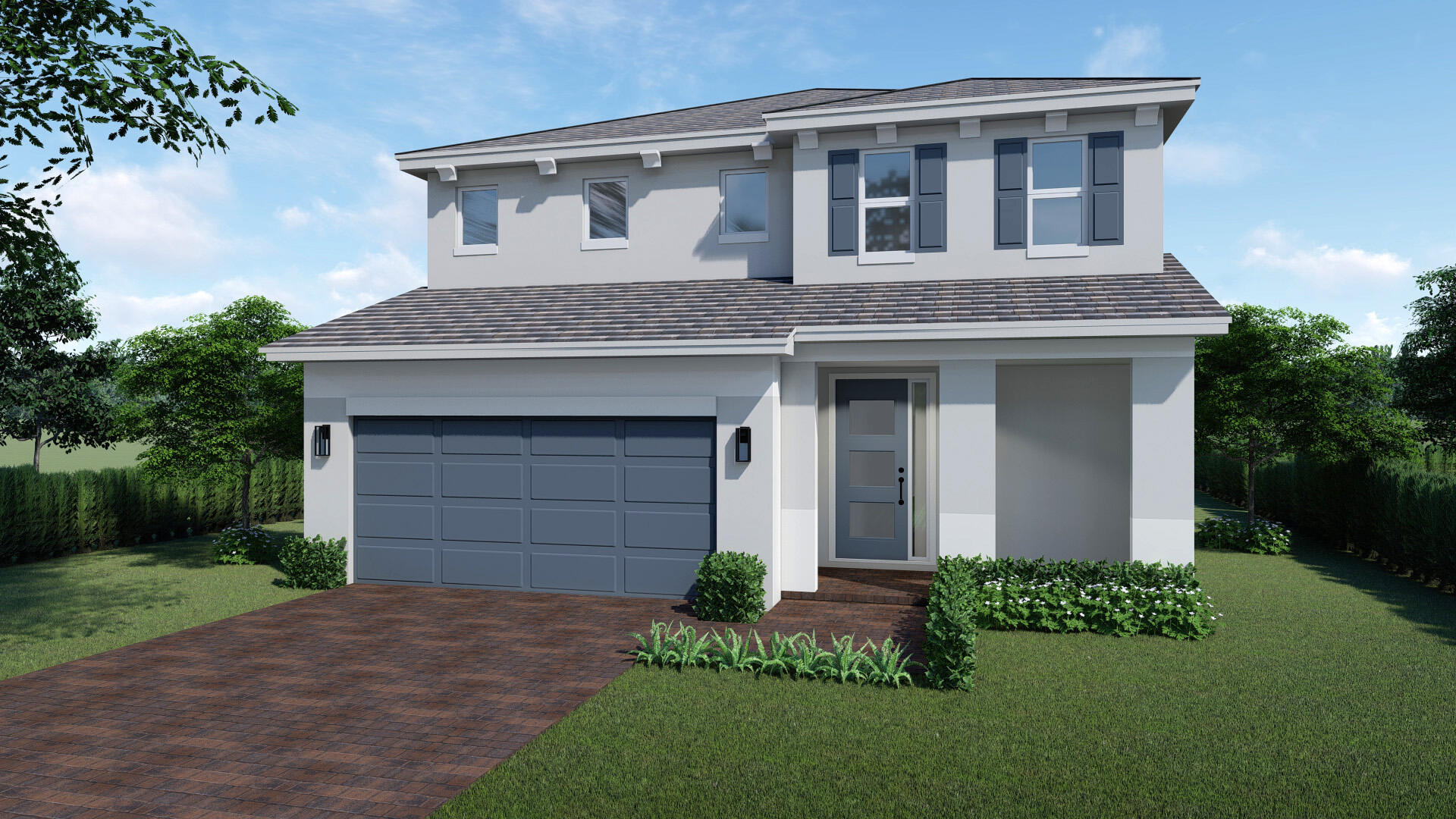 Rendering of front