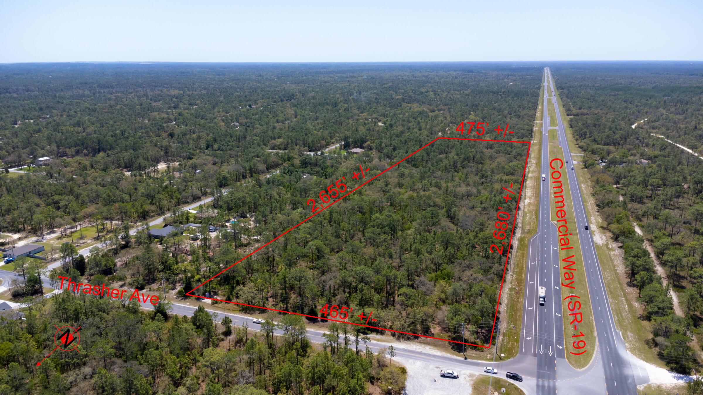Foto de propiedad en 0 Thrasher Avenue, Weeki Wachee, FL 34614 Weeki Wachee con MLS# 