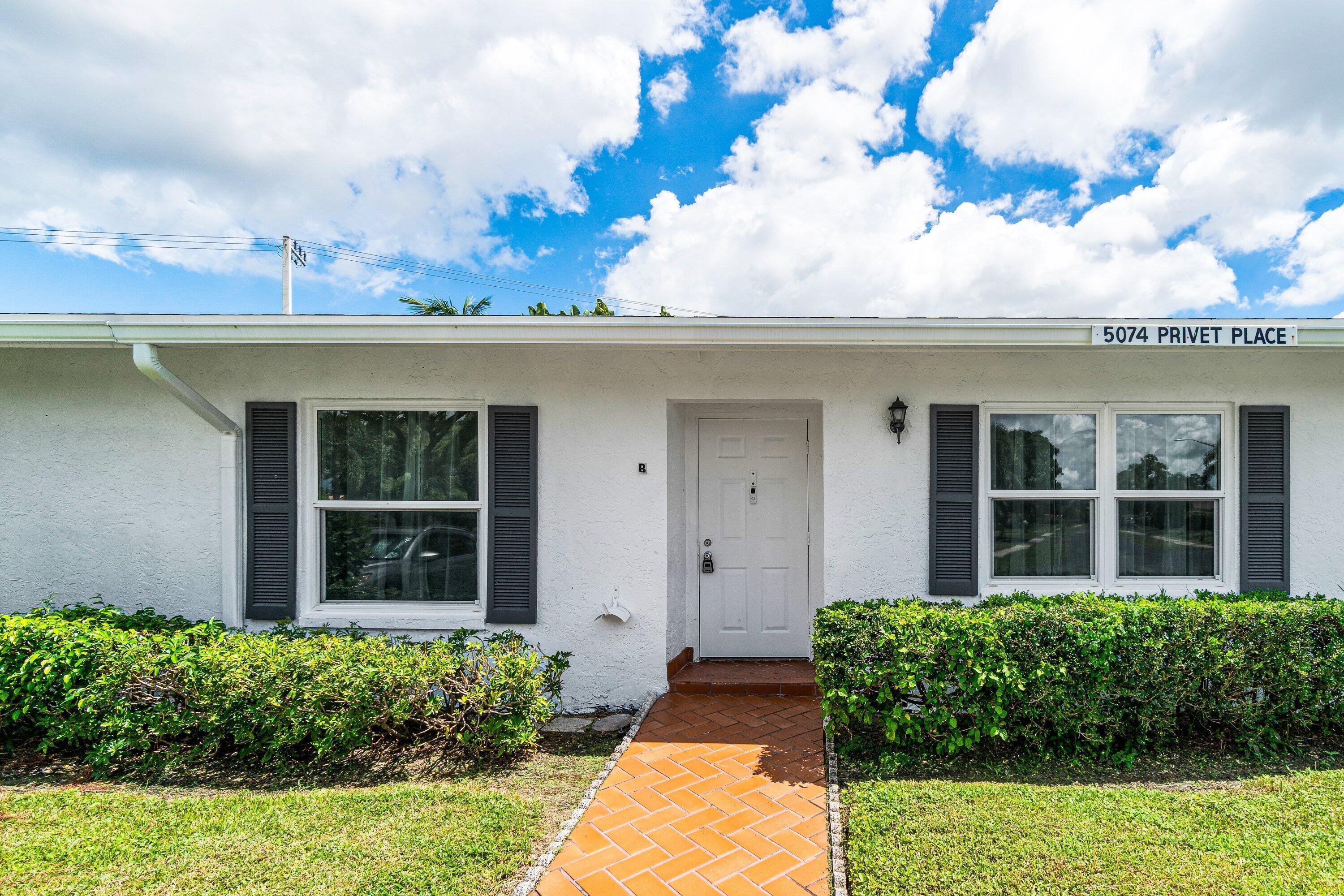 Foto de propiedad en 5074 Privet Place B, Delray Beach, FL 33484 Delray Beach con MLS# 