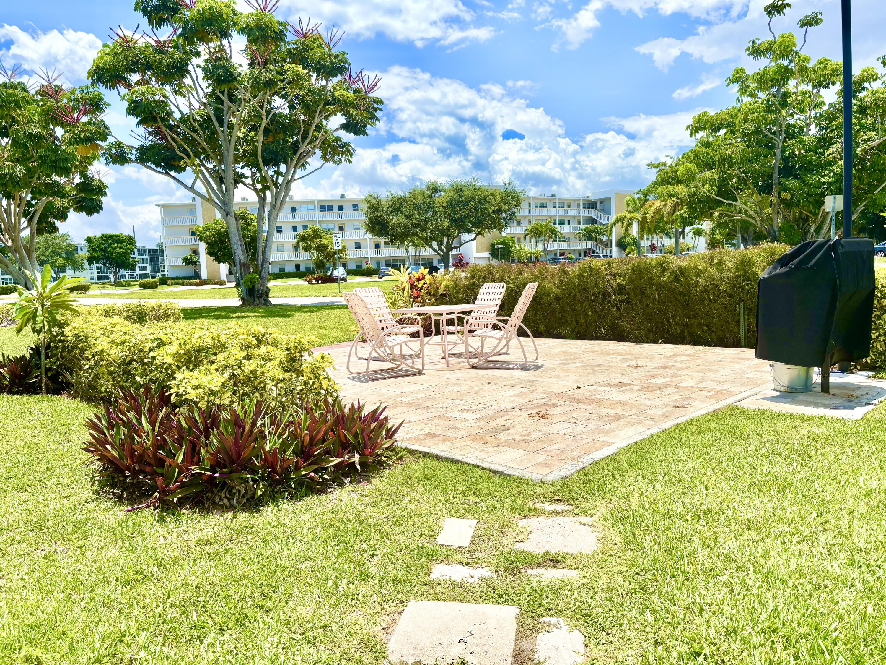 Outdoor BBQ Area