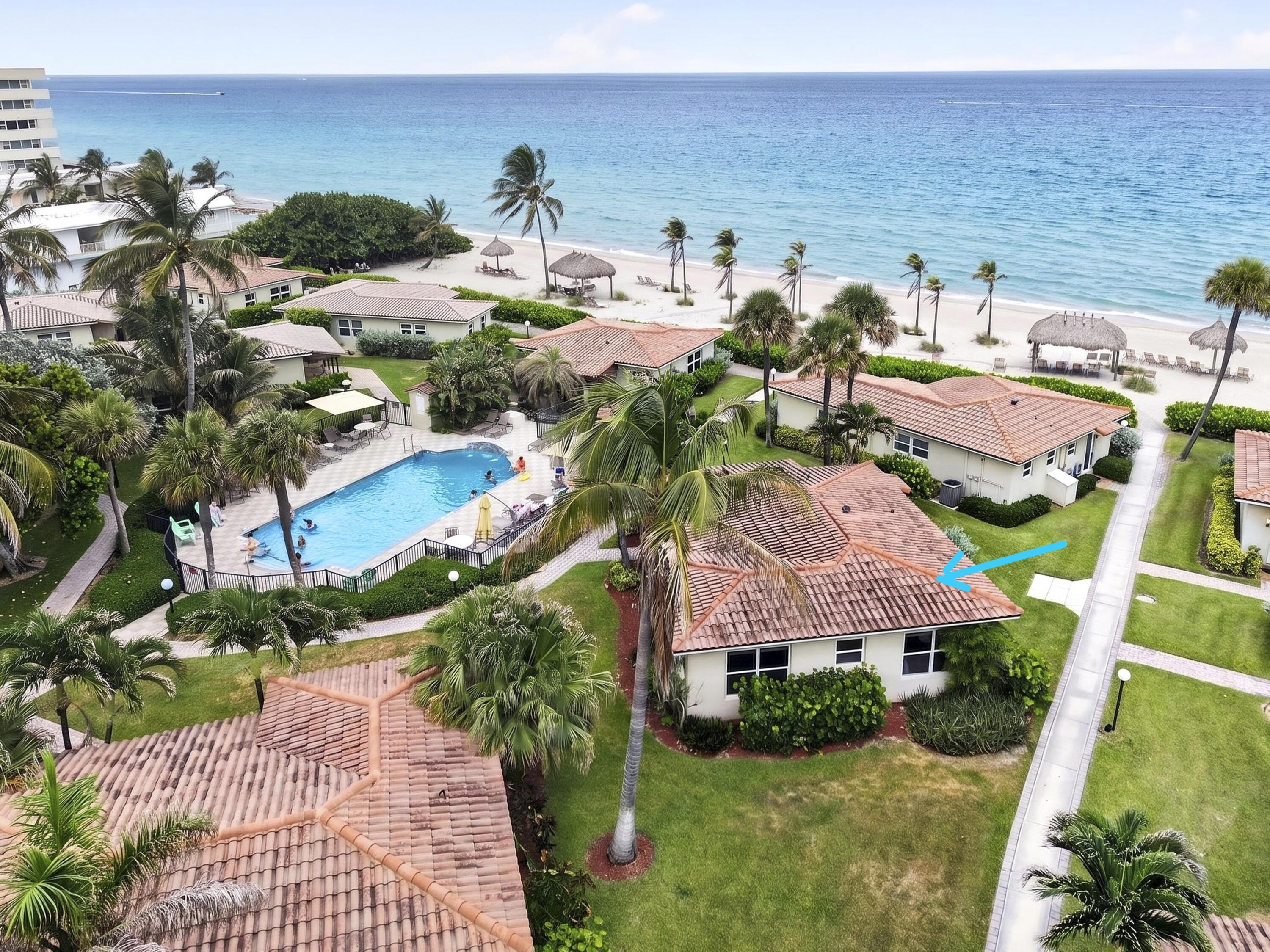 Foto de propiedad en 1225 Hillsboro Mile Villa H2, Hillsboro Beach, FL 33062 Hillsboro Beach con MLS# 