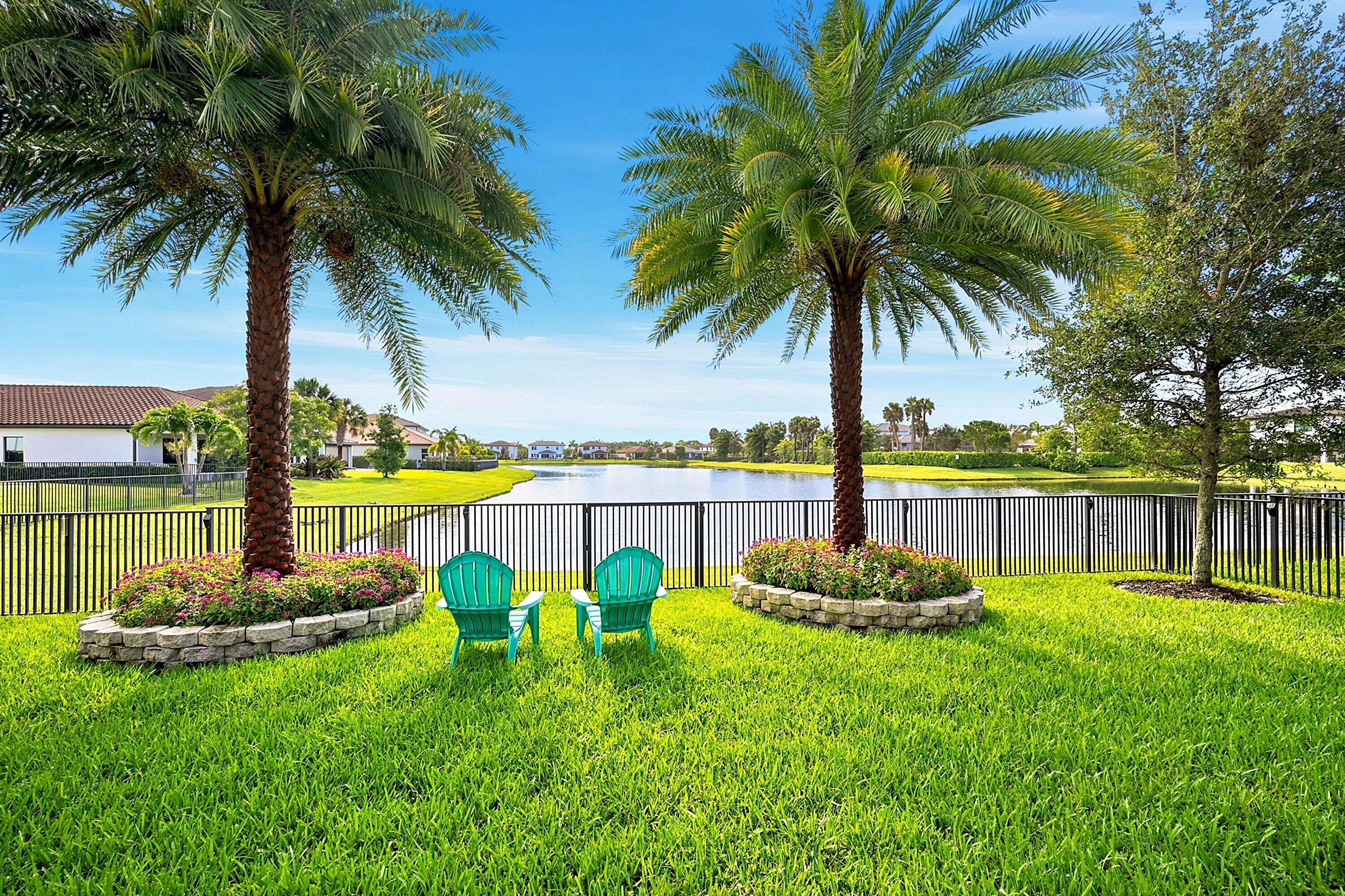 Amazing view from the screened patio & backyard!