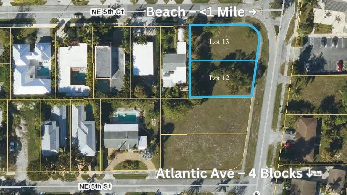 Foto de propiedad en 514 (lot 13) NE 3rd Avenue, Delray Beach, FL 33444 Delray Beach con MLS# 