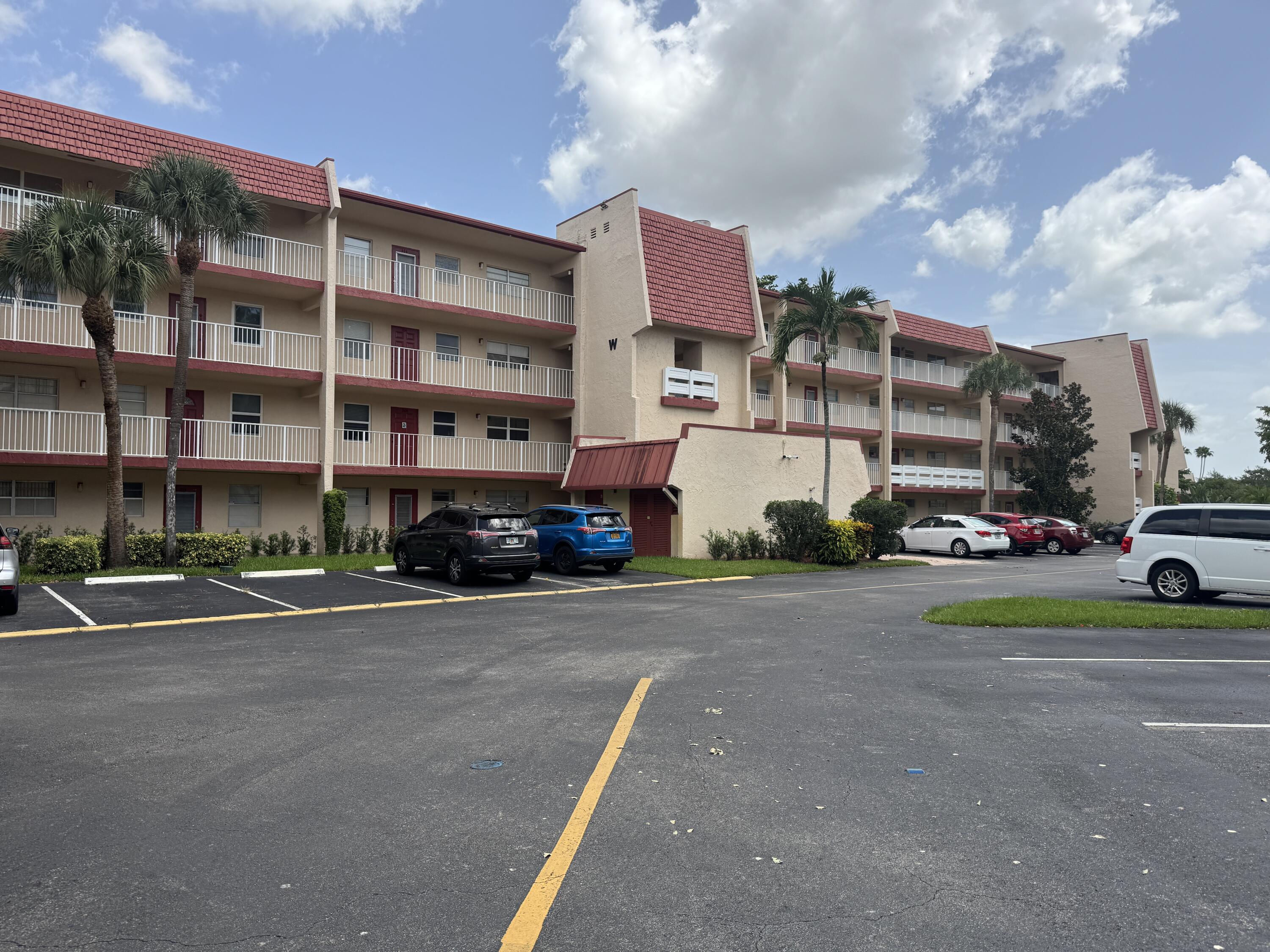 Front of building