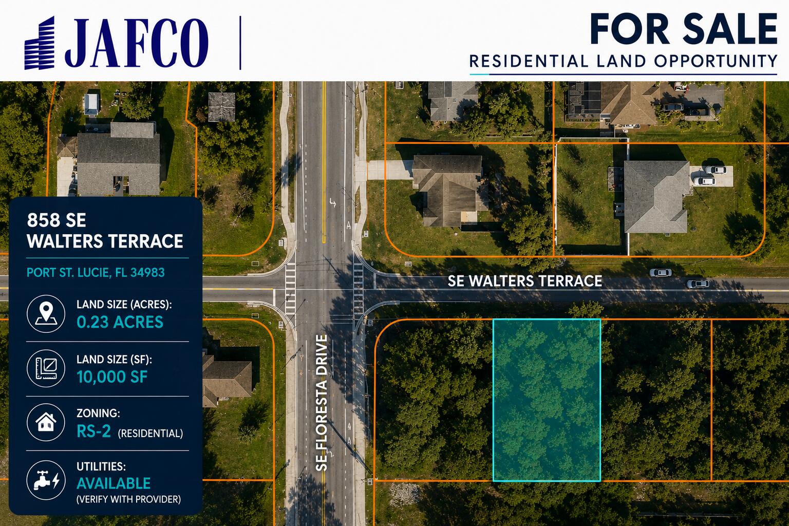 En Venta 858 SE WALTERS Terrace, Port St. Lucie, FL 34983, Port St. Lucie, FL 34983