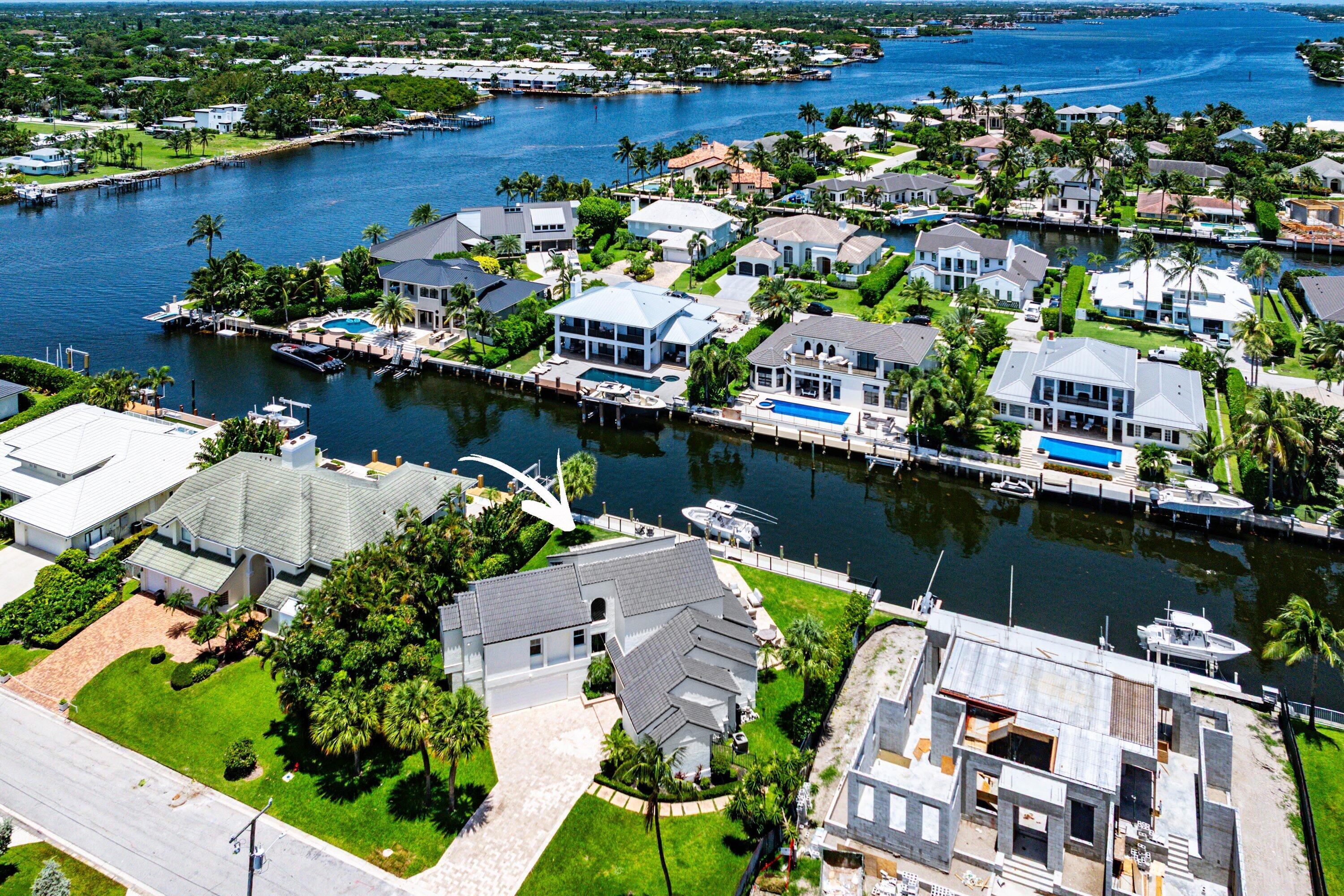 Foto de propiedad en 12 Inlet Cay Drive, Ocean Ridge, FL 33435 Ocean Ridge con MLS# 