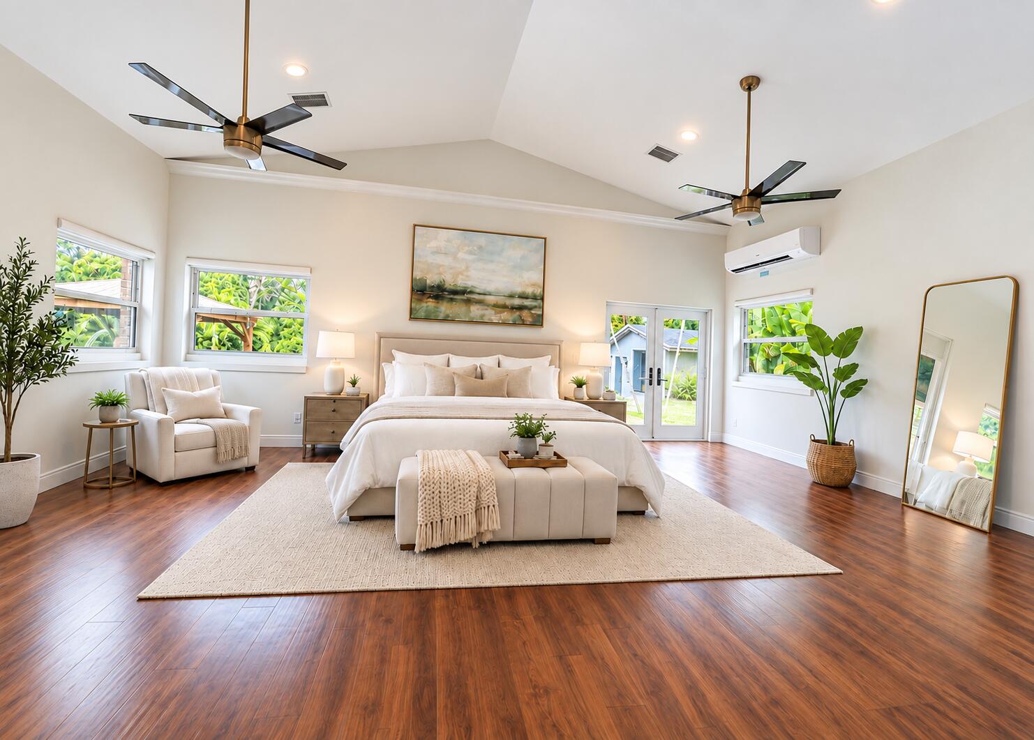 MASSIVE Primary Suite with 2 large walk in closets!