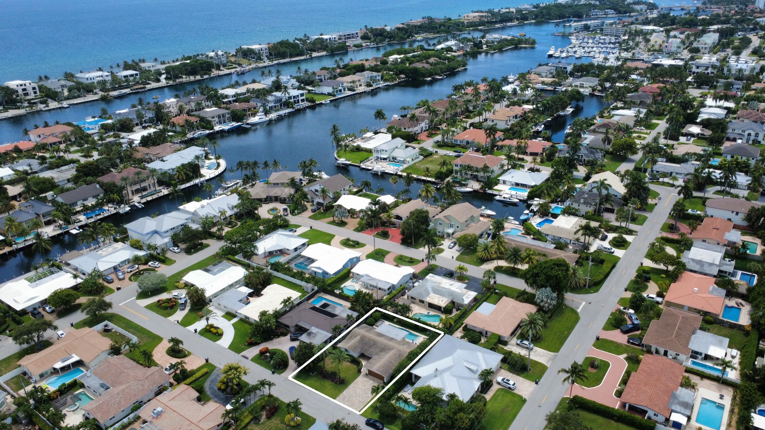 Foto de propiedad en 2832 NE 34TH Street, Lighthouse Point, FL 33064 Lighthouse Point con MLS# 