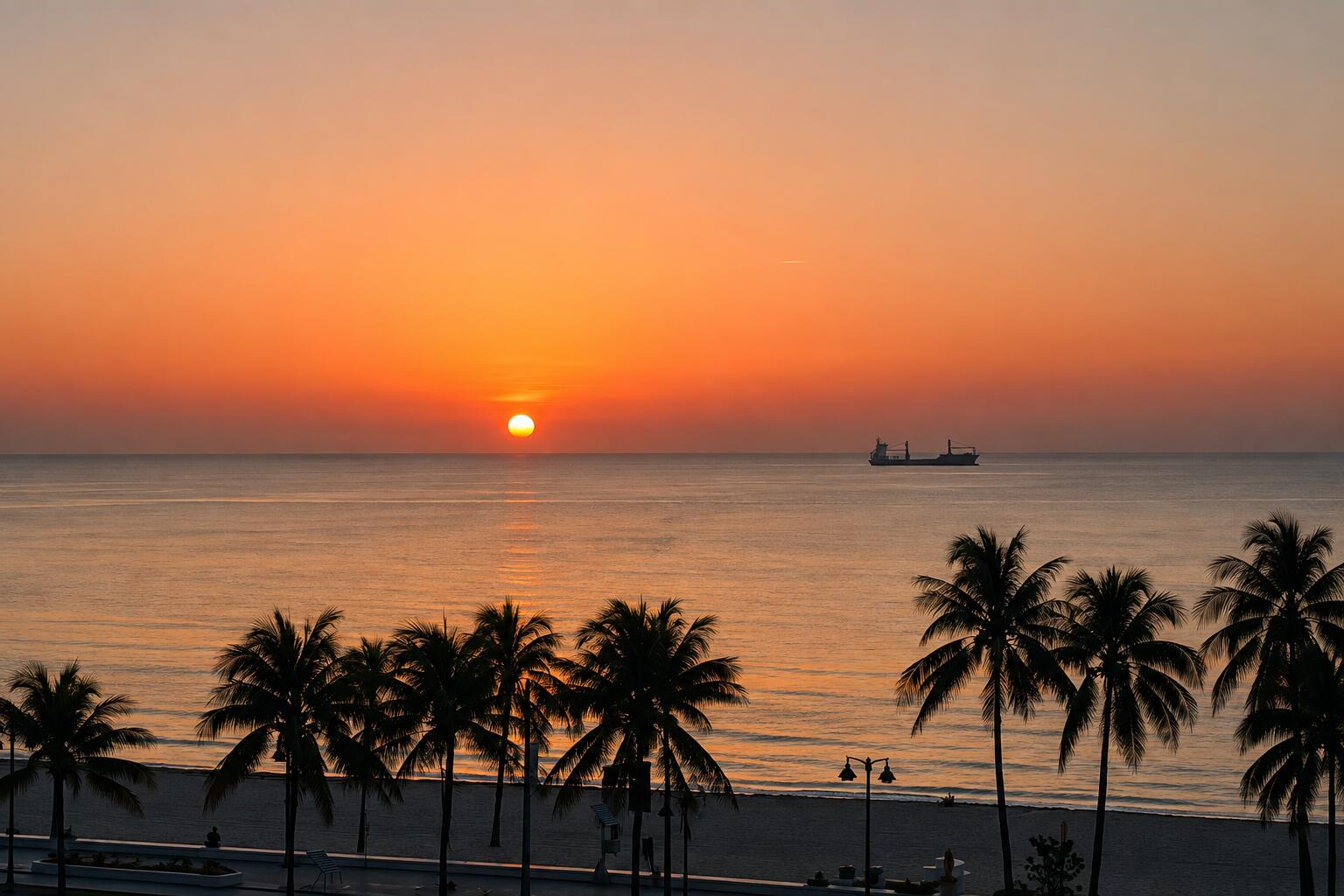 This is the early morning view of the sunrise taken form the balcony of this unit 1003...simply breathtaking,