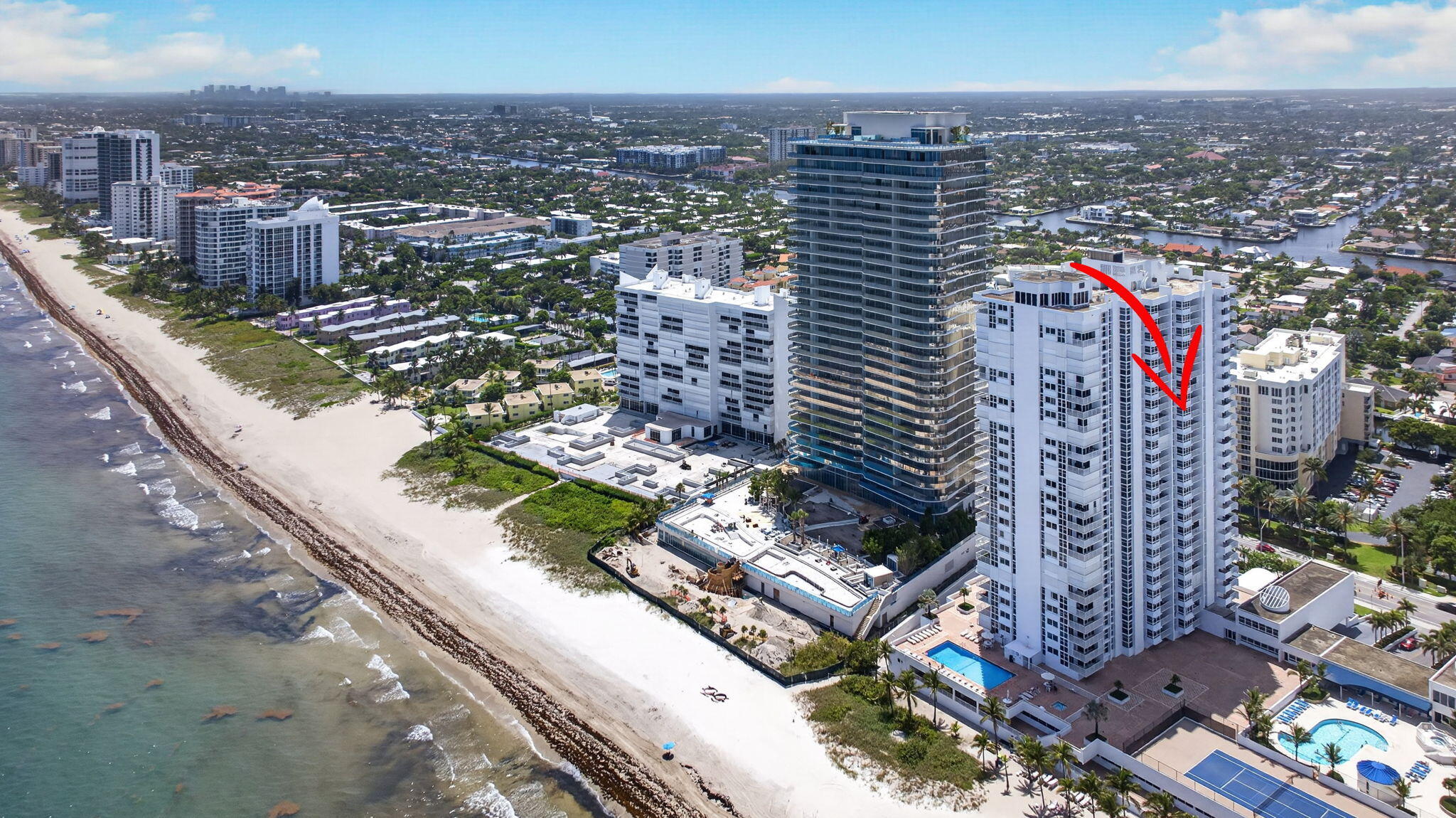 Foto de propiedad en 1370 S OCEAN Boulevard 1705, Pompano Beach, FL 33062 Pompano Beach con MLS# 