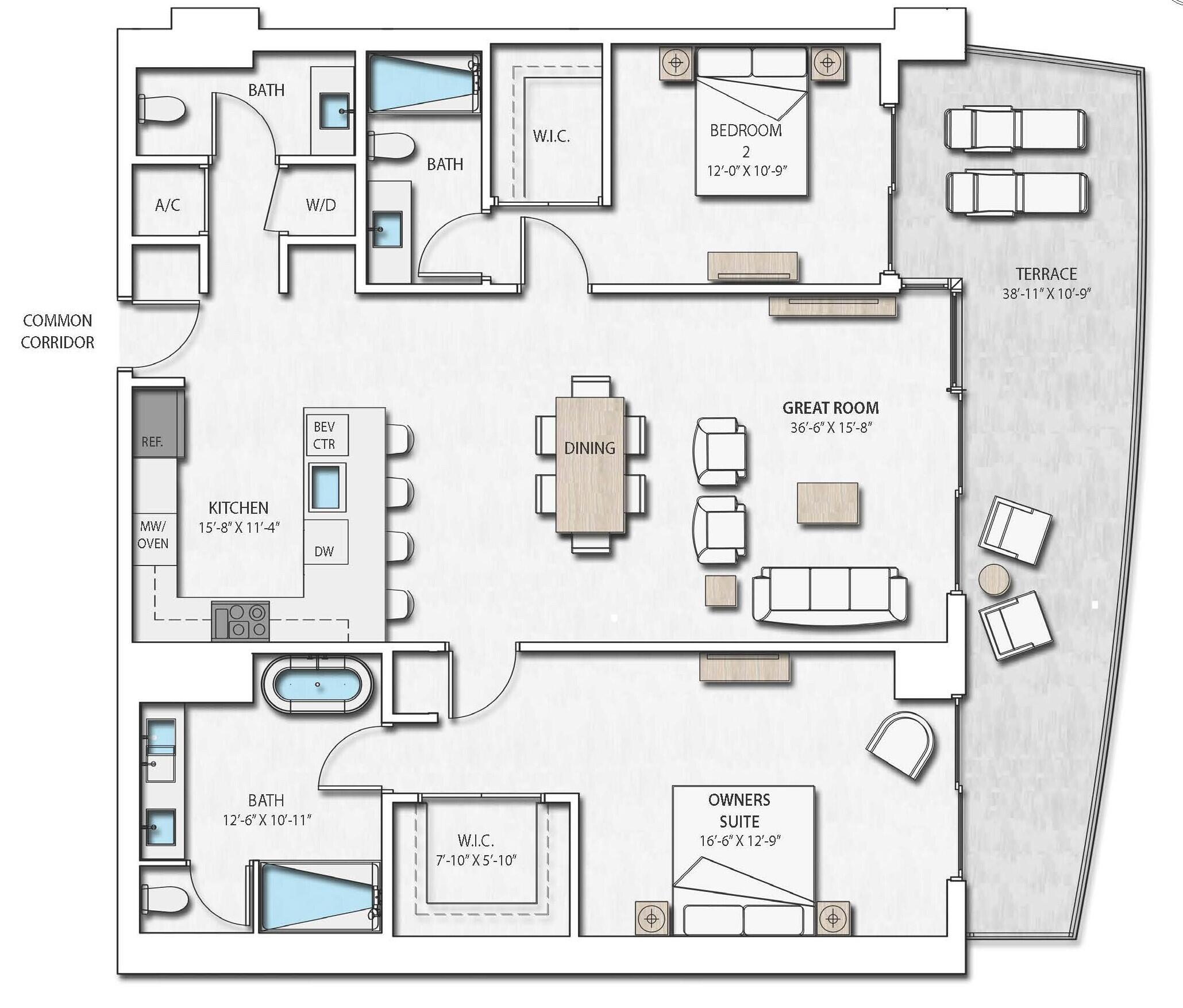 Foto de propiedad en 220 LAKE SHORE DR Drive 1019, Lake Park, FL 33403 Lake Park con MLS# 