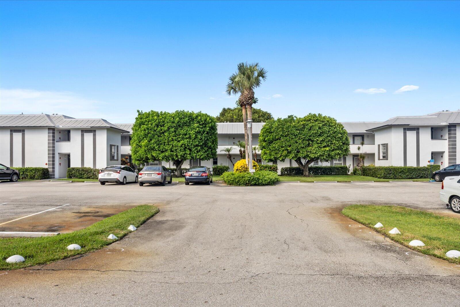 Exterior Building and Large Parking Lot