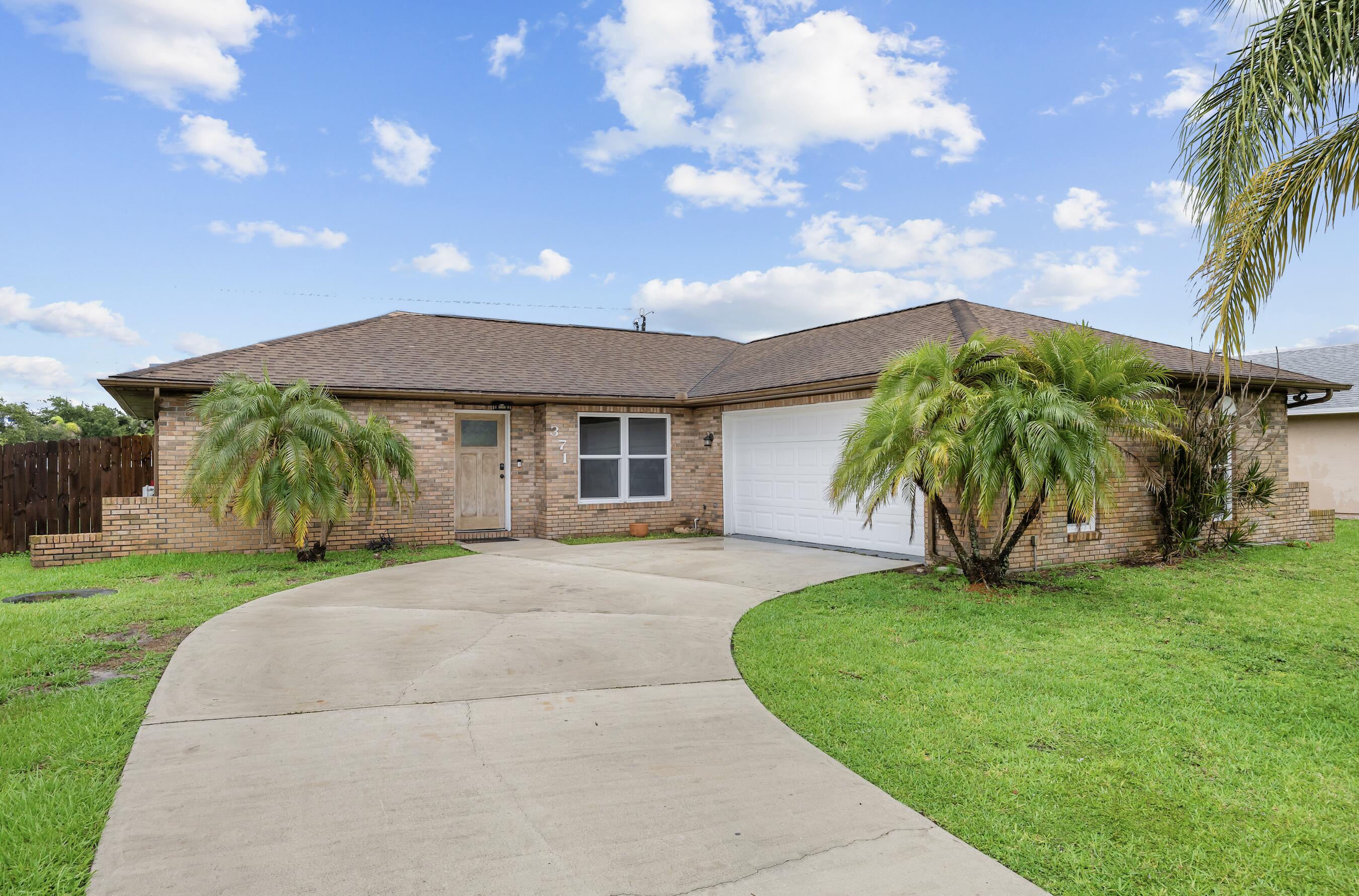 En Renta 371 SW BUTLER Avenue, Port St. Lucie, FL 34983, Port St. Lucie, FL 34983