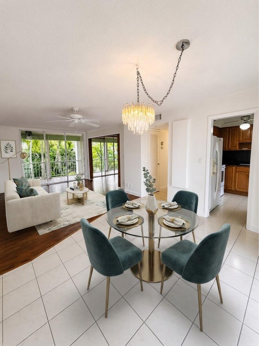 LIVING ROOM / DINING ROOM SET UP