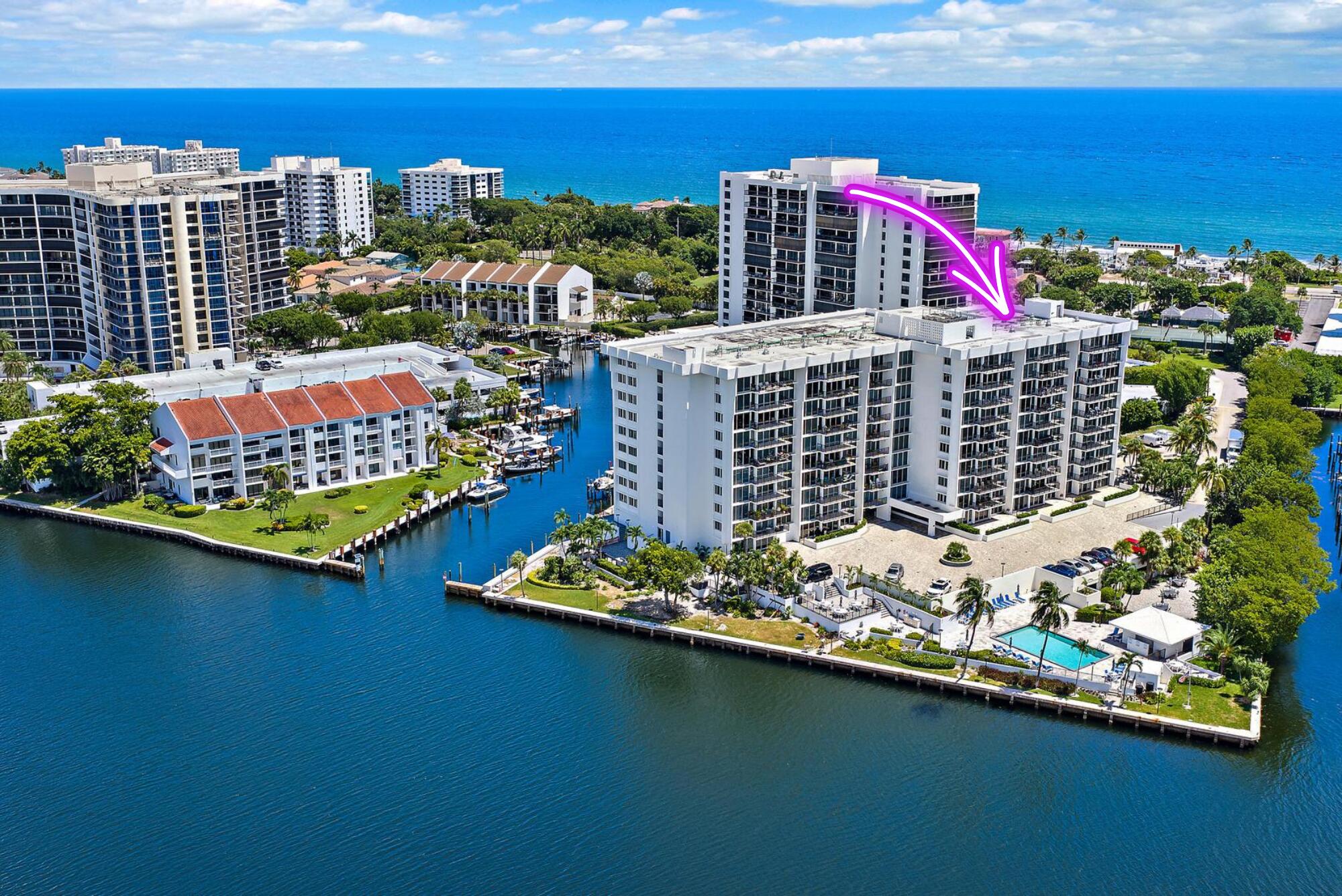 Foto de propiedad en 4750 S OCEAN Boulevard 912, Highland Beach, FL 33487 Highland Beach con MLS# 