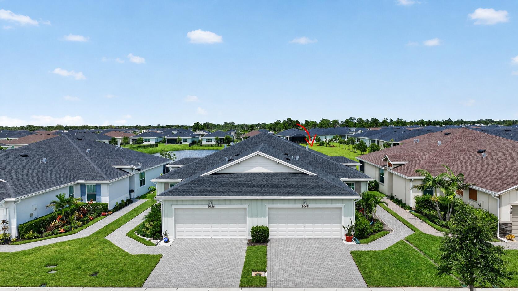 Enjoy upgraded full home gutter system, Screened Entry & Lanai + added comforts galore @ 2048!