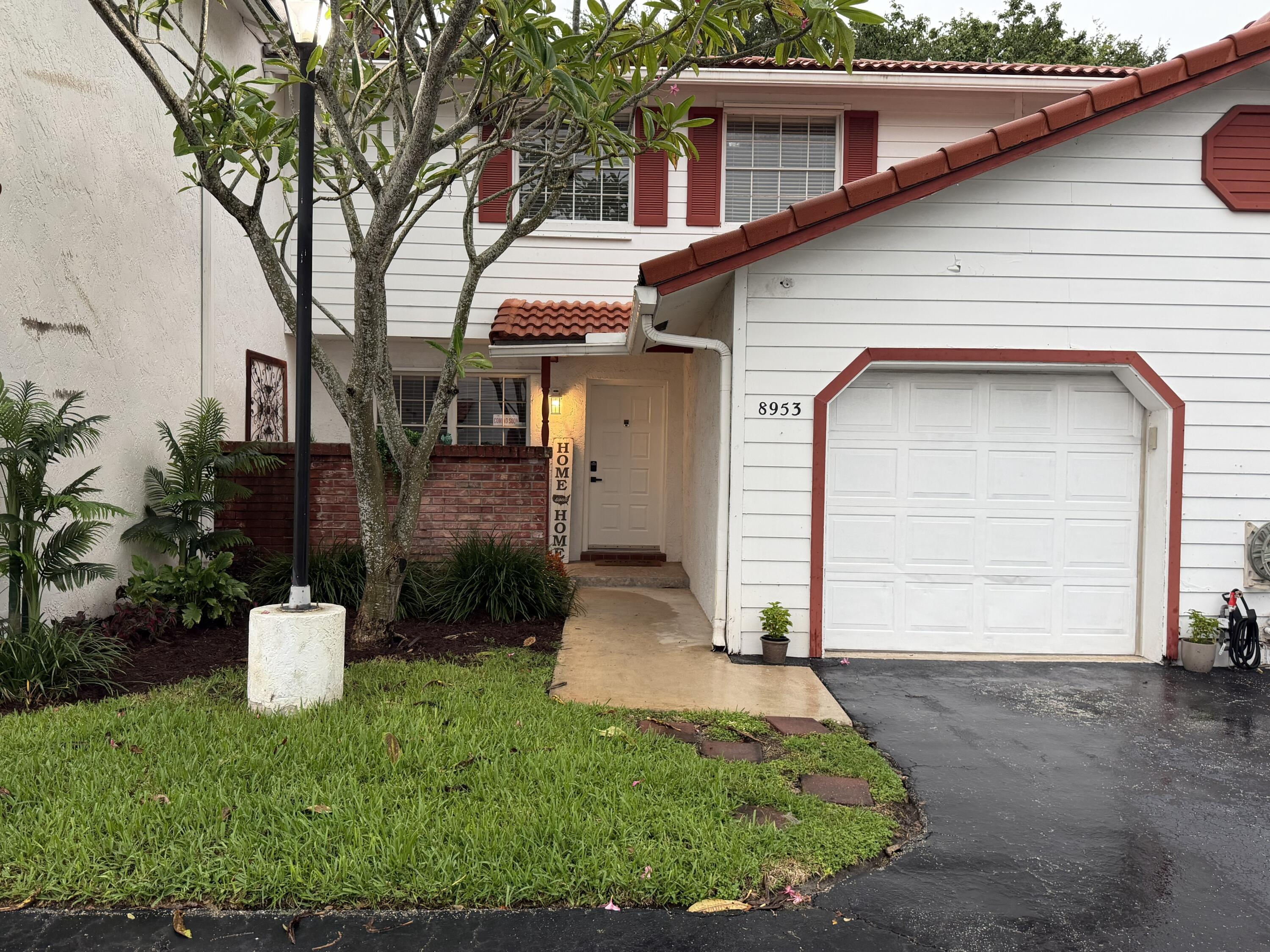 Garage and entry