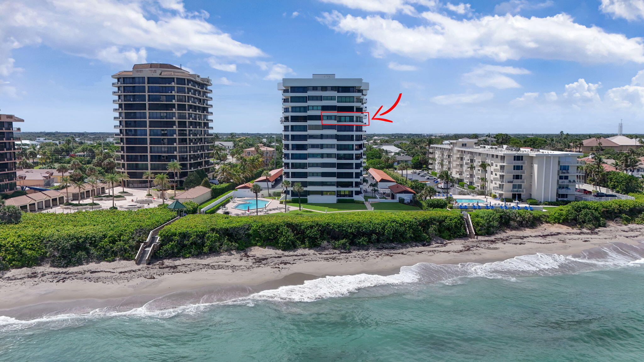 Foto de propiedad en 600 Ocean Drive 9A, Juno Beach, FL 33408 Juno Beach con MLS# 