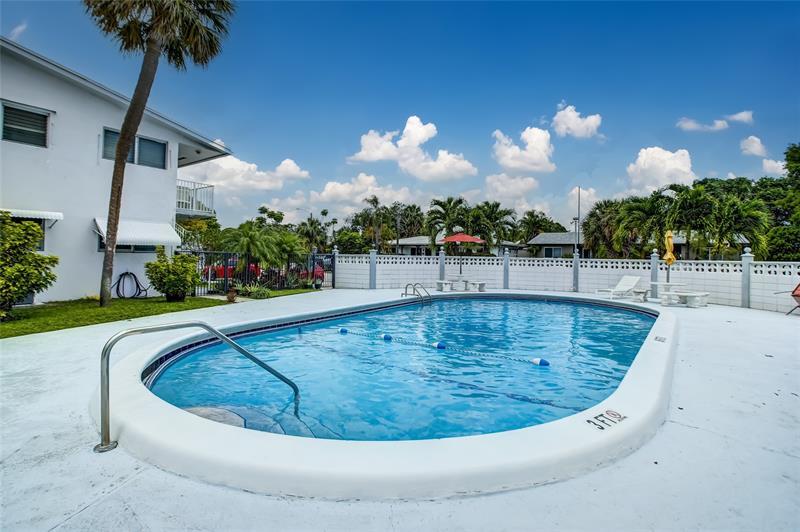 Heated Community Pool conveniently located to the apartment.