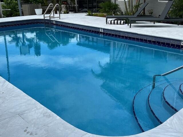 Heated pool