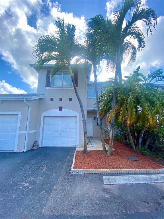 Driveway and garage