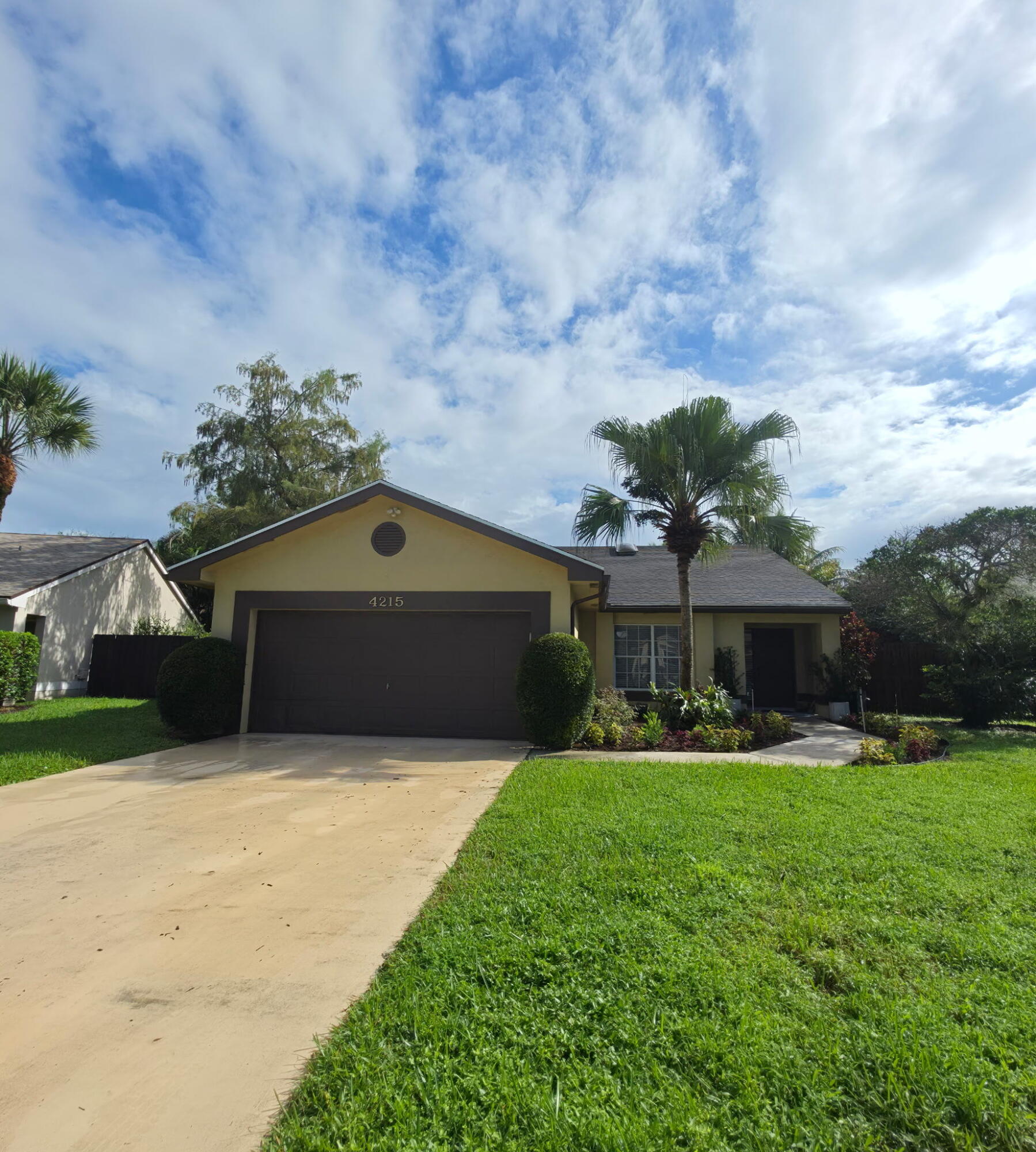 3 bed, 2 bath, 2 car garage, fenced backyard with room for a pool