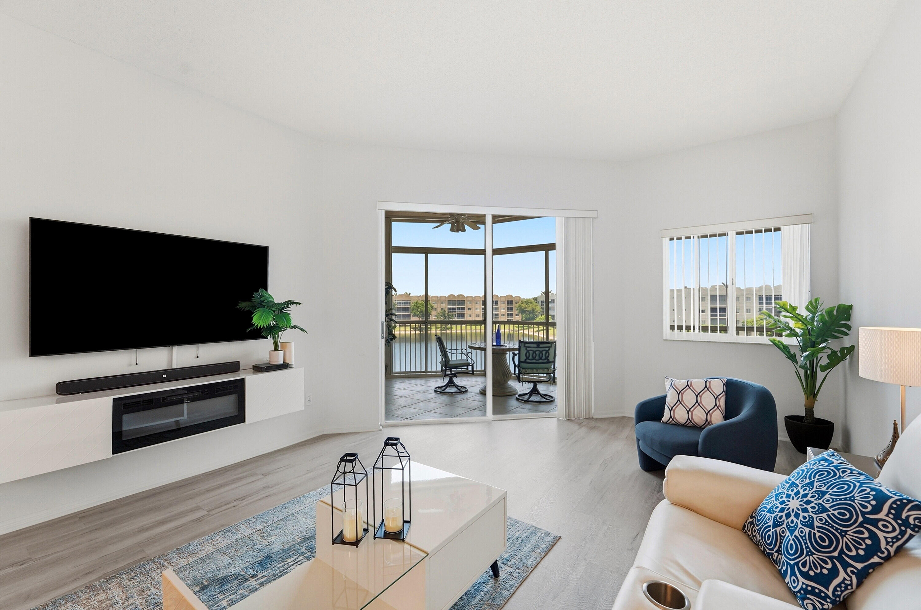 Main Living area with view of Lake